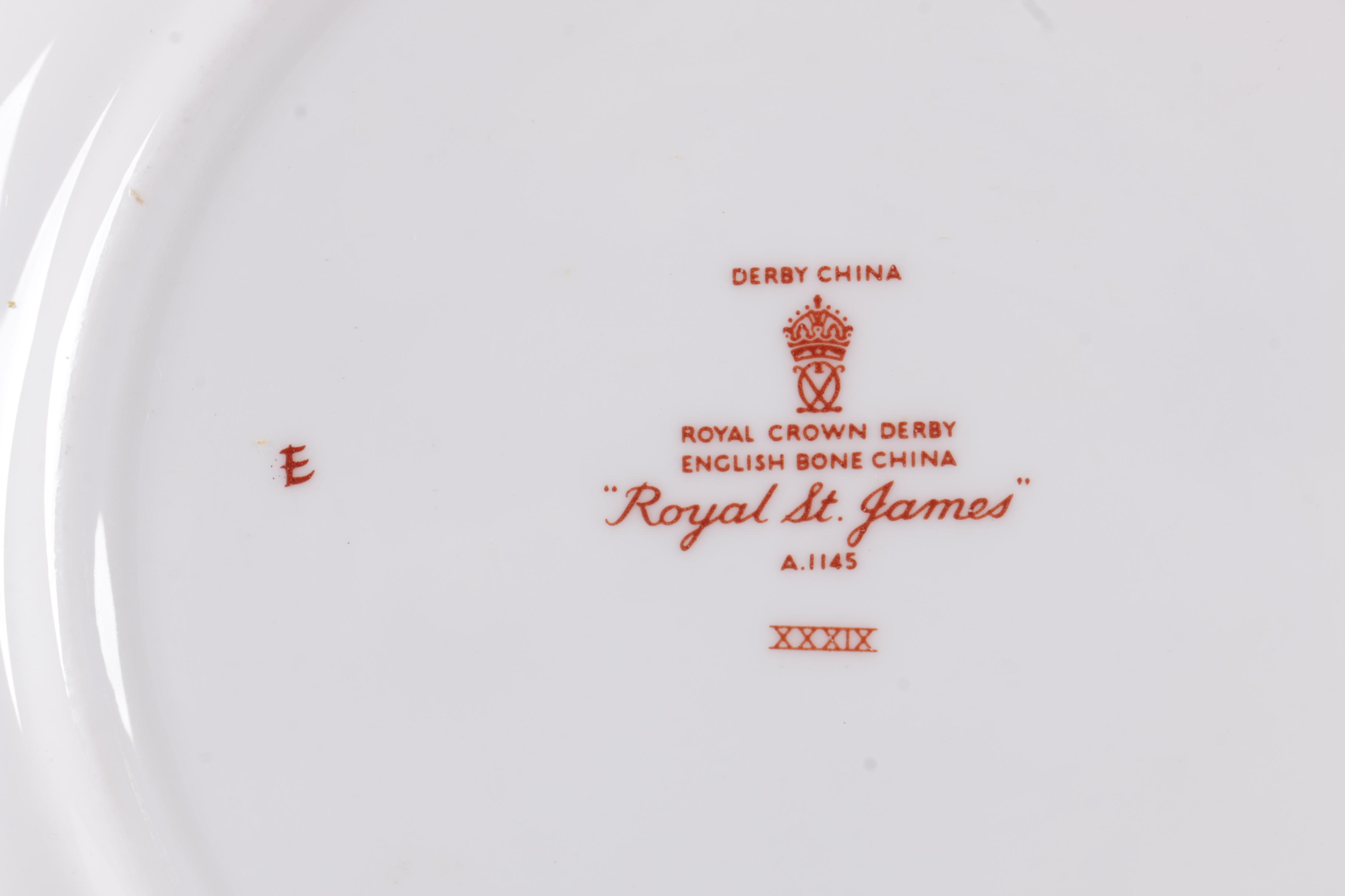 Royal Crown Derby China Plates Assortment