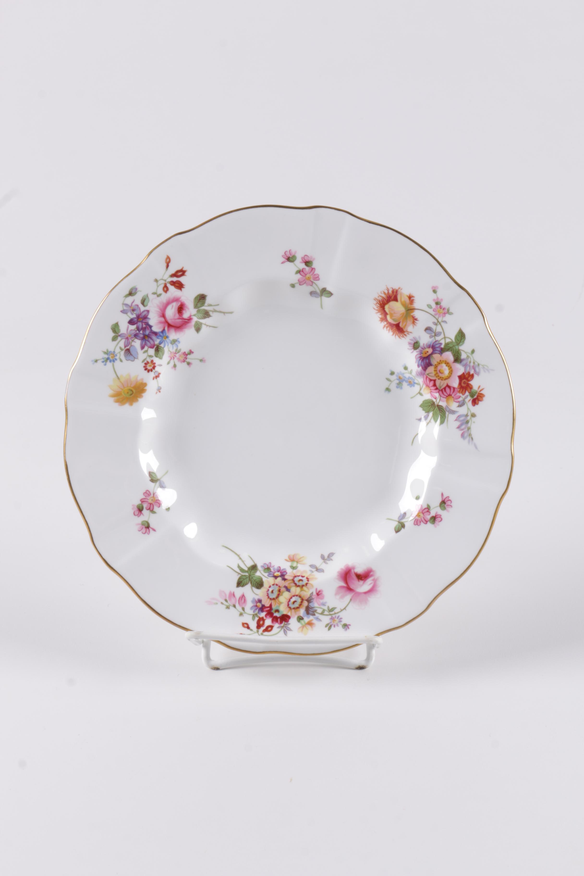 Royal Crown Derby China Plates Assortment