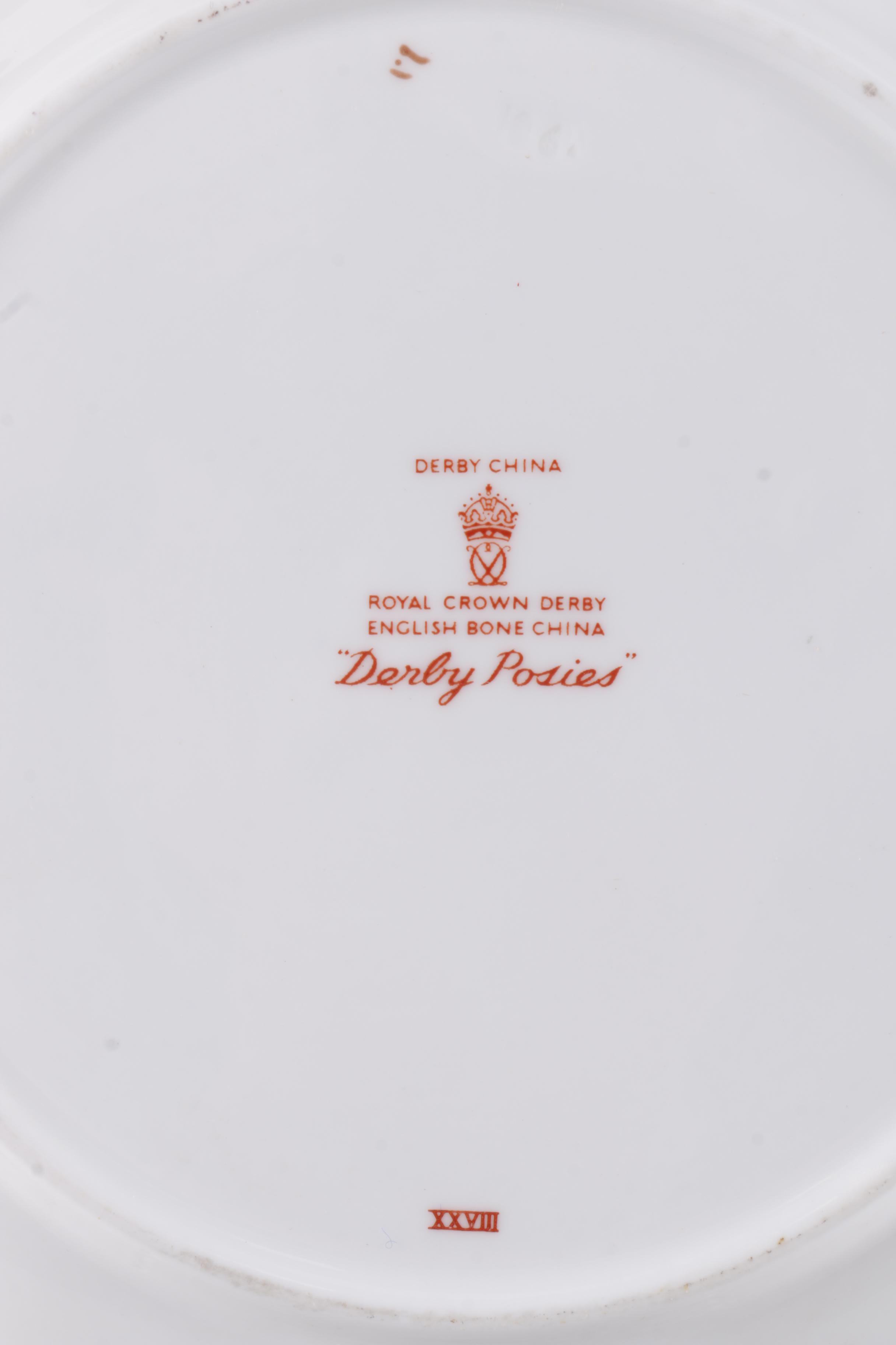 Royal Crown Derby China Plates Assortment