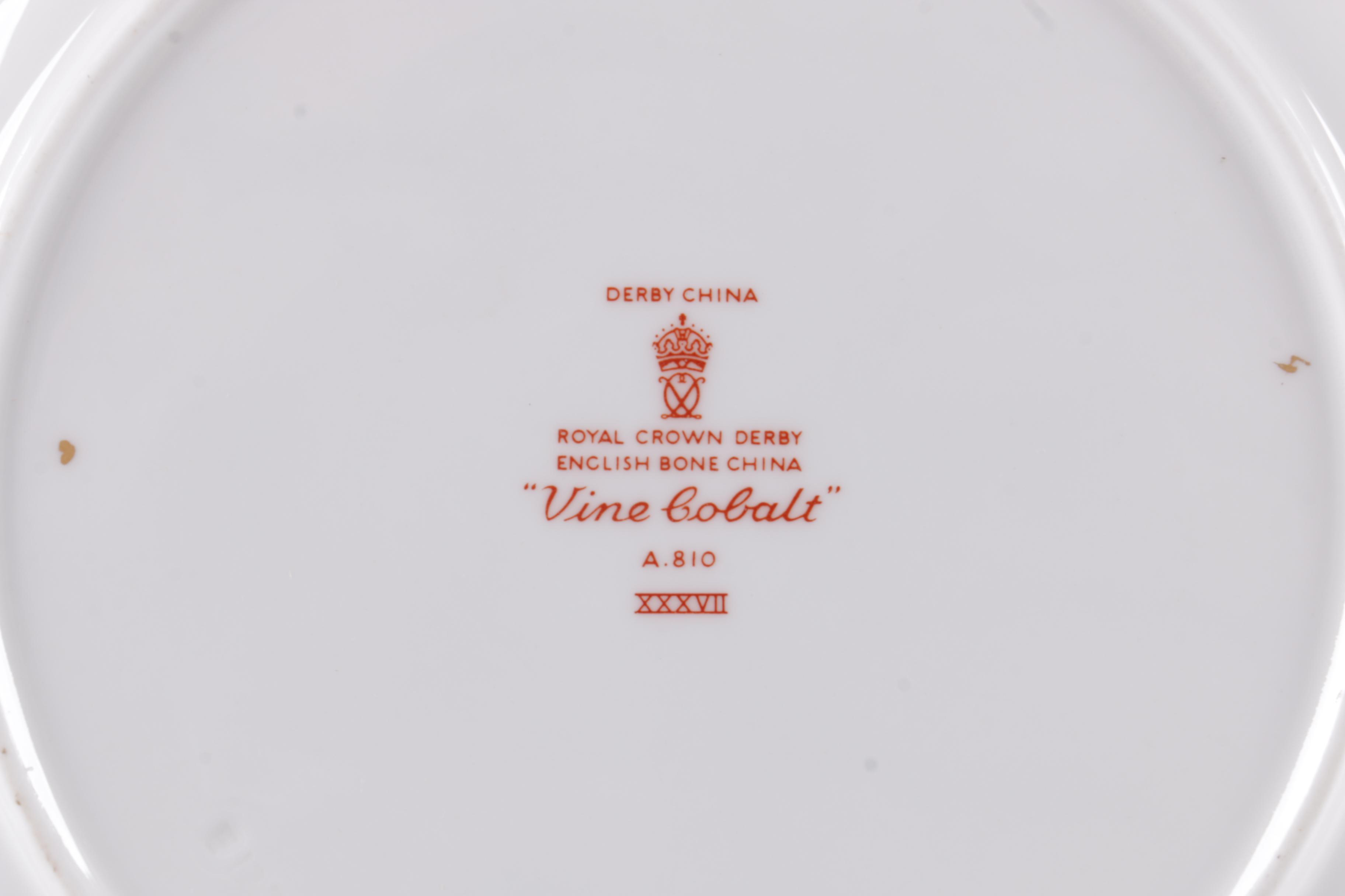 Royal Crown Derby China Plates Assortment