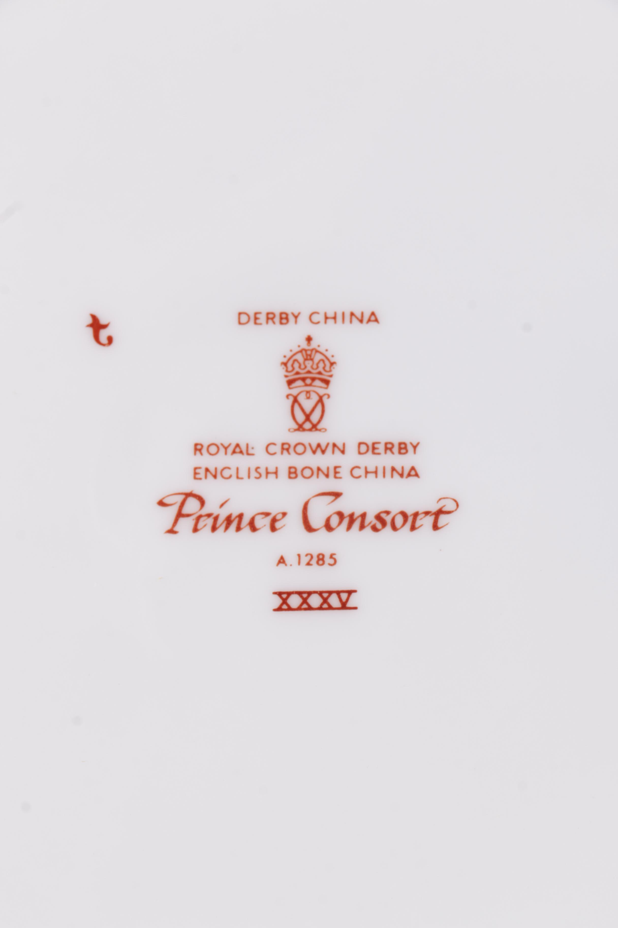 Royal Crown Derby China Plates Assortment