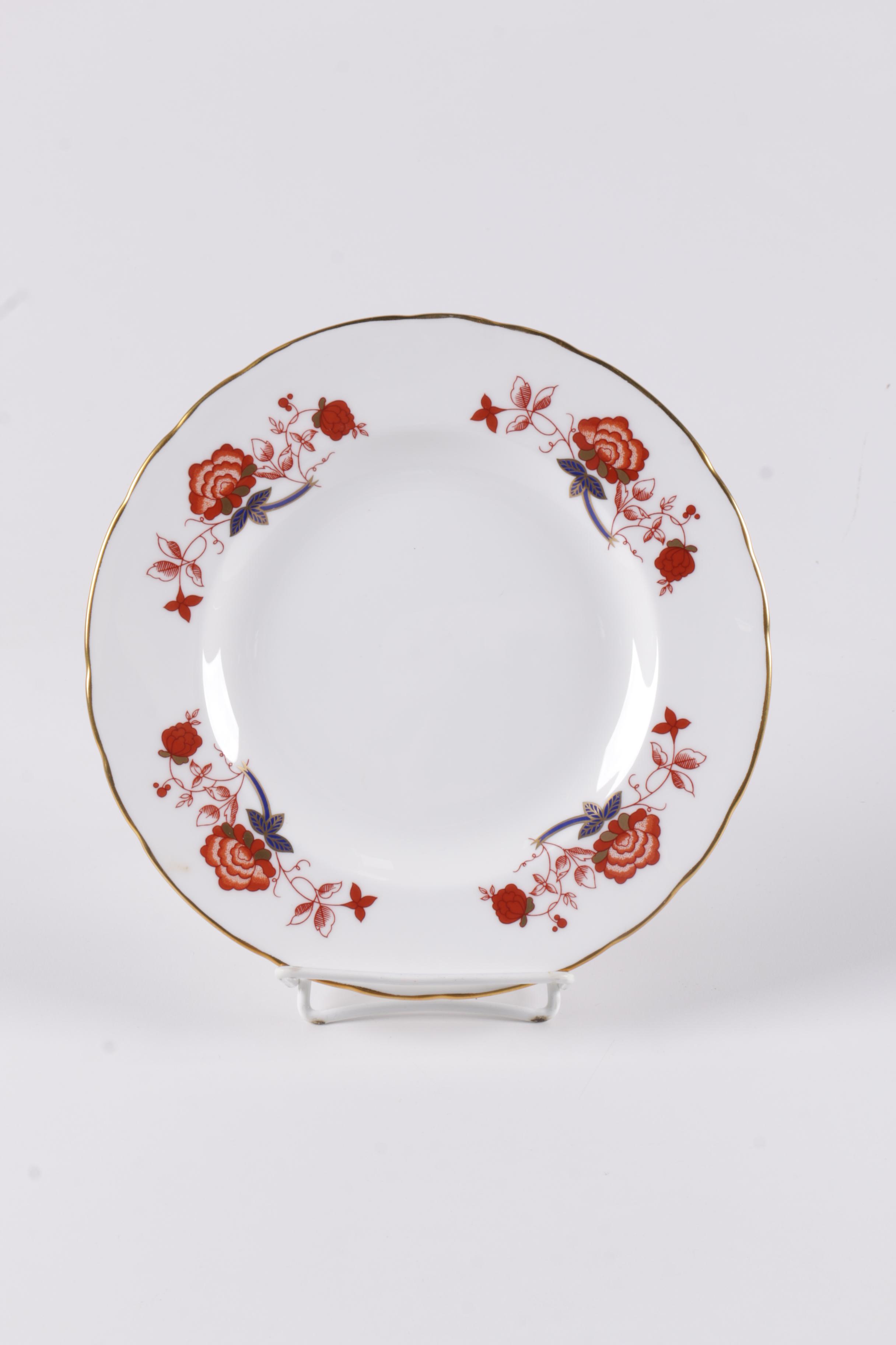Royal Crown Derby China Plates Assortment
