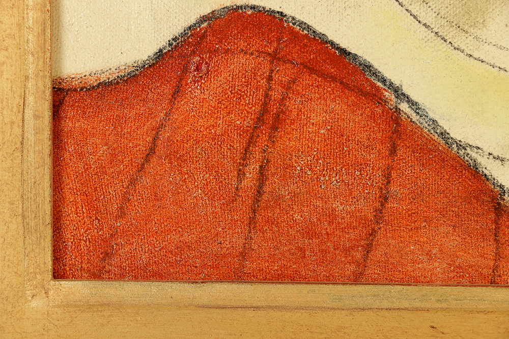 Edgar Yaegar Oil Painting on Canvas "Girl Reading Book"