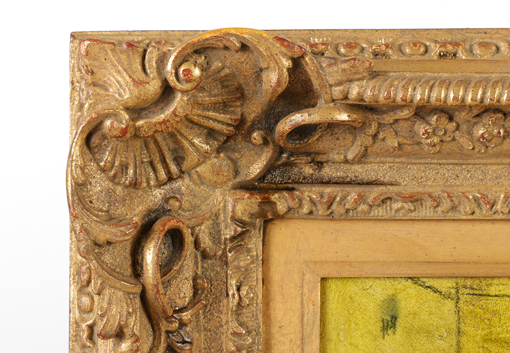 Edgar Yaegar Oil Painting on Canvas "Girl Reading Book"