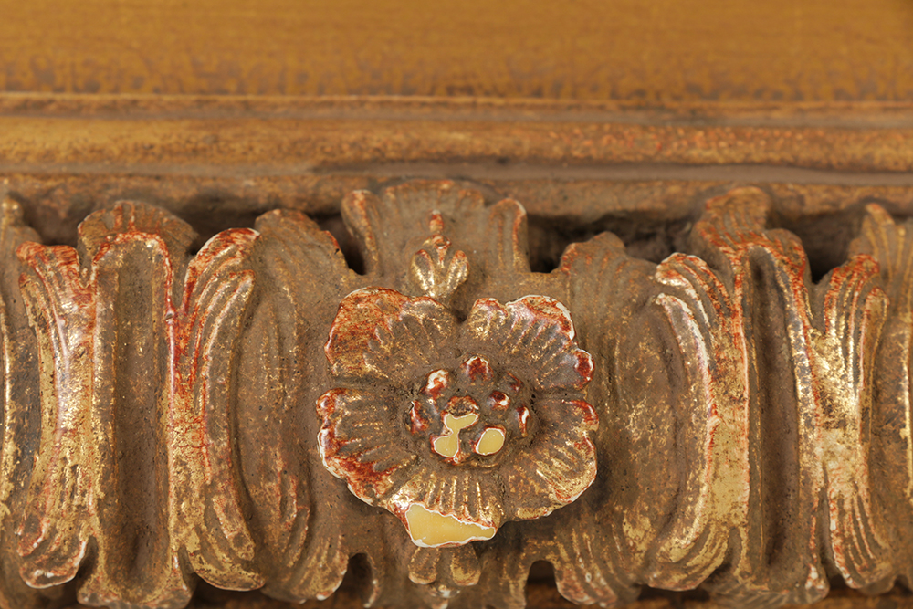 Edgar Yaeger Oil Painting on Canvas "Garden Grosse Pte. War Memor