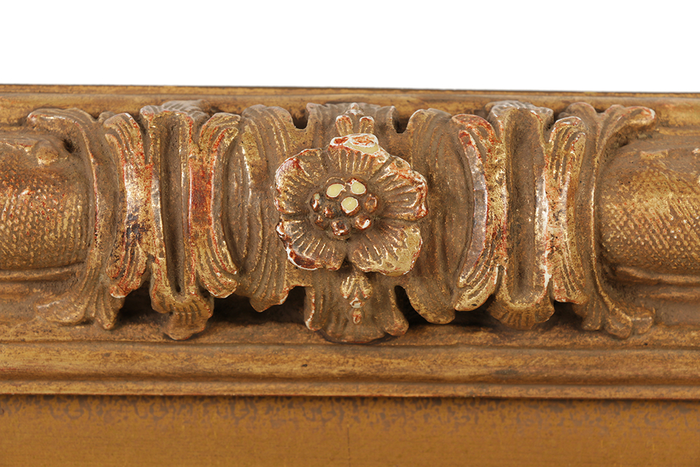 Edgar Yaeger Oil Painting on Canvas "Garden Grosse Pte. War Memor