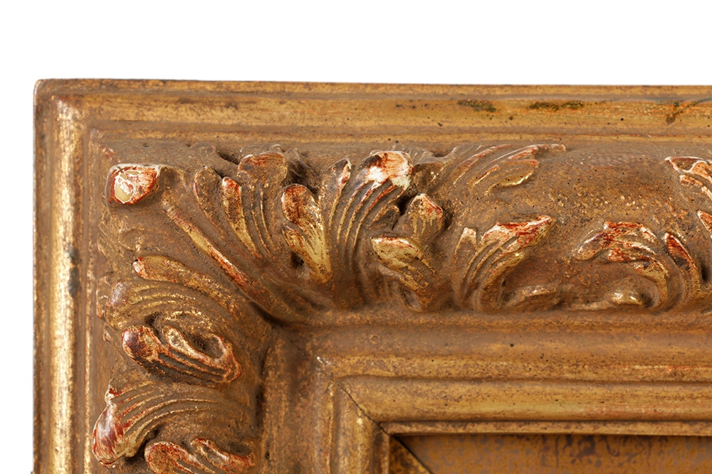 Edgar Yaeger Oil Painting on Canvas "Garden Grosse Pte. War Memor