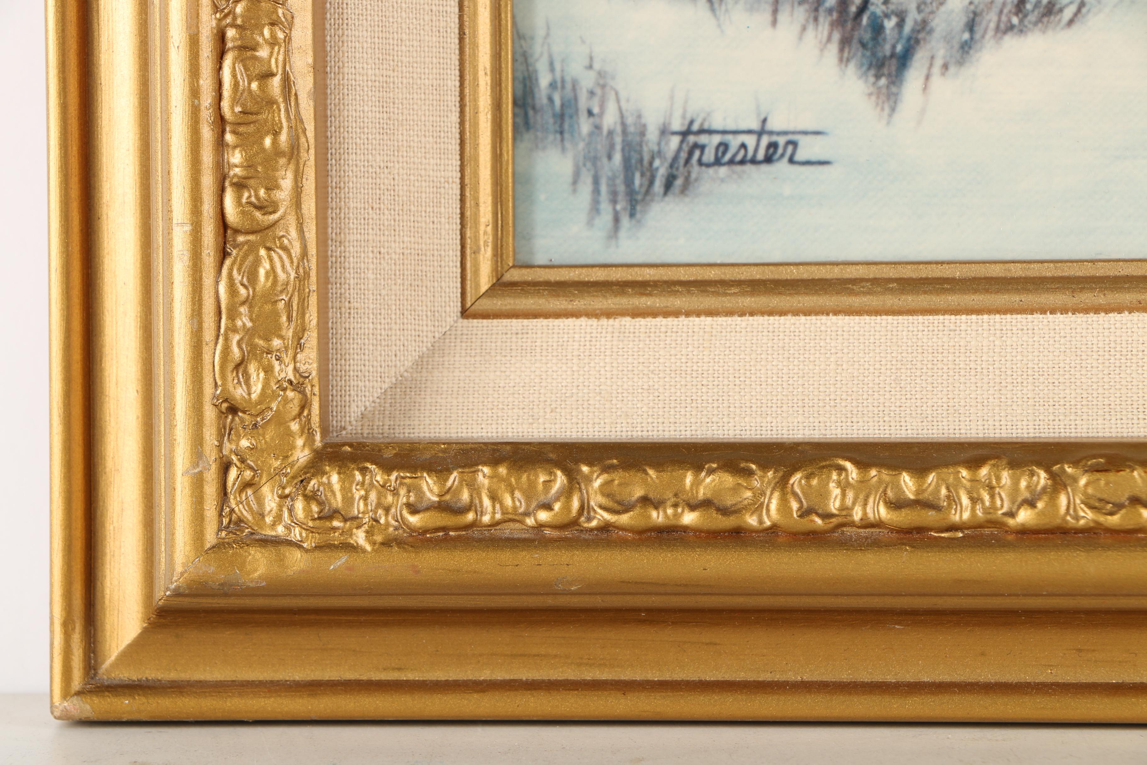 After Lorraine Trester Limited Edition Giclee Print "First Snow"