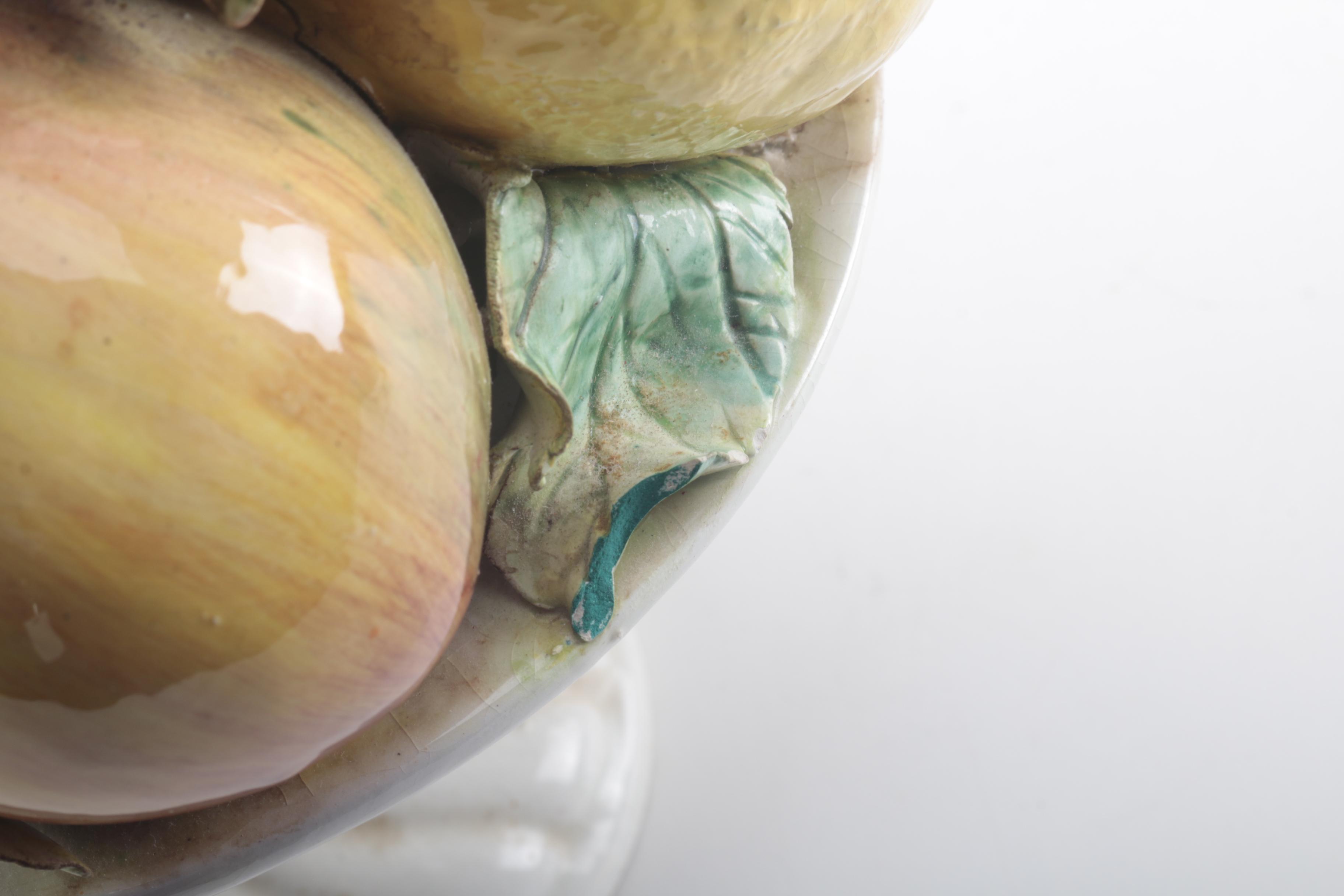 Italian Ceramic Fruit Topiary