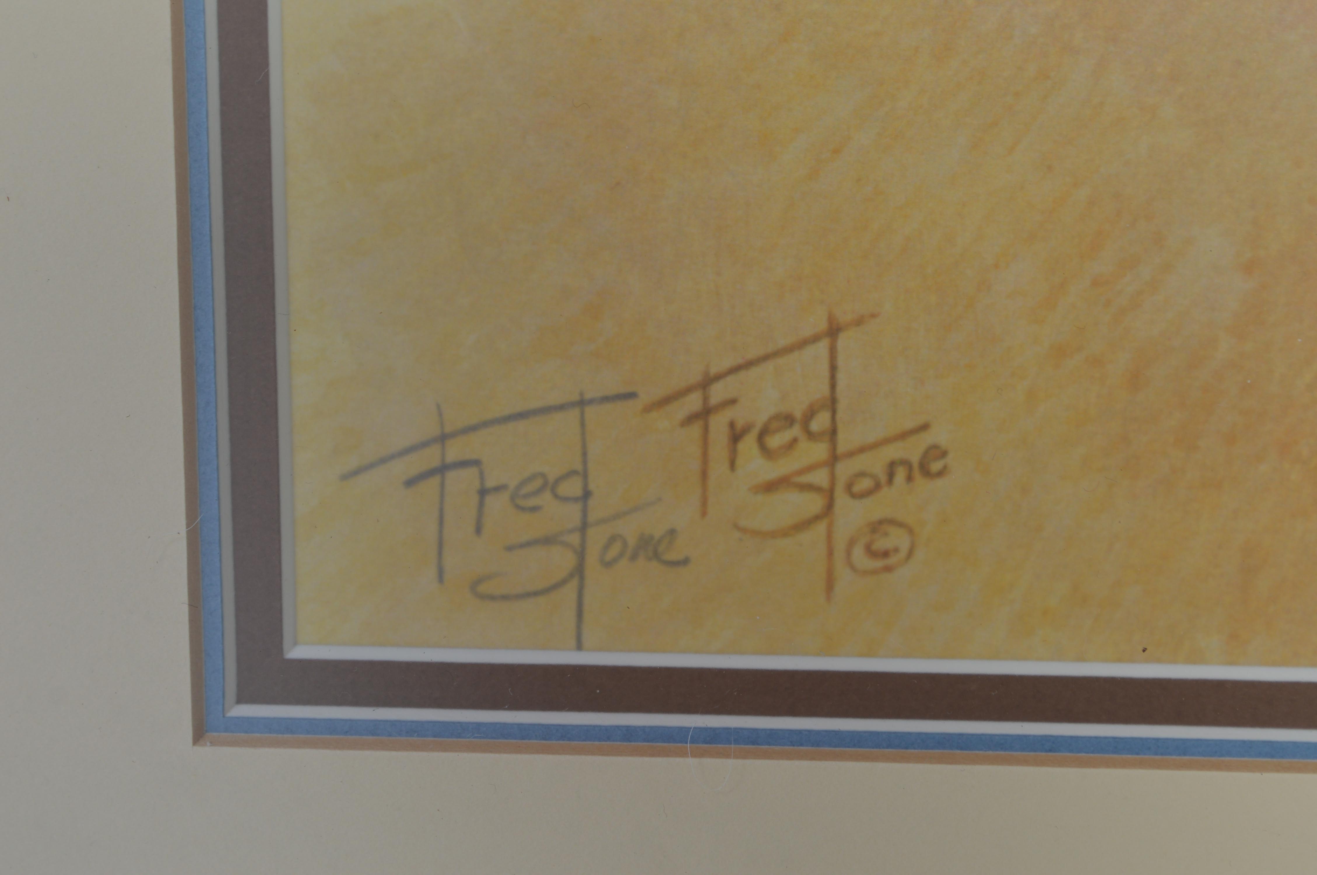 Fred Stone Framed Giclee "Northern Dancer" Artist's Print