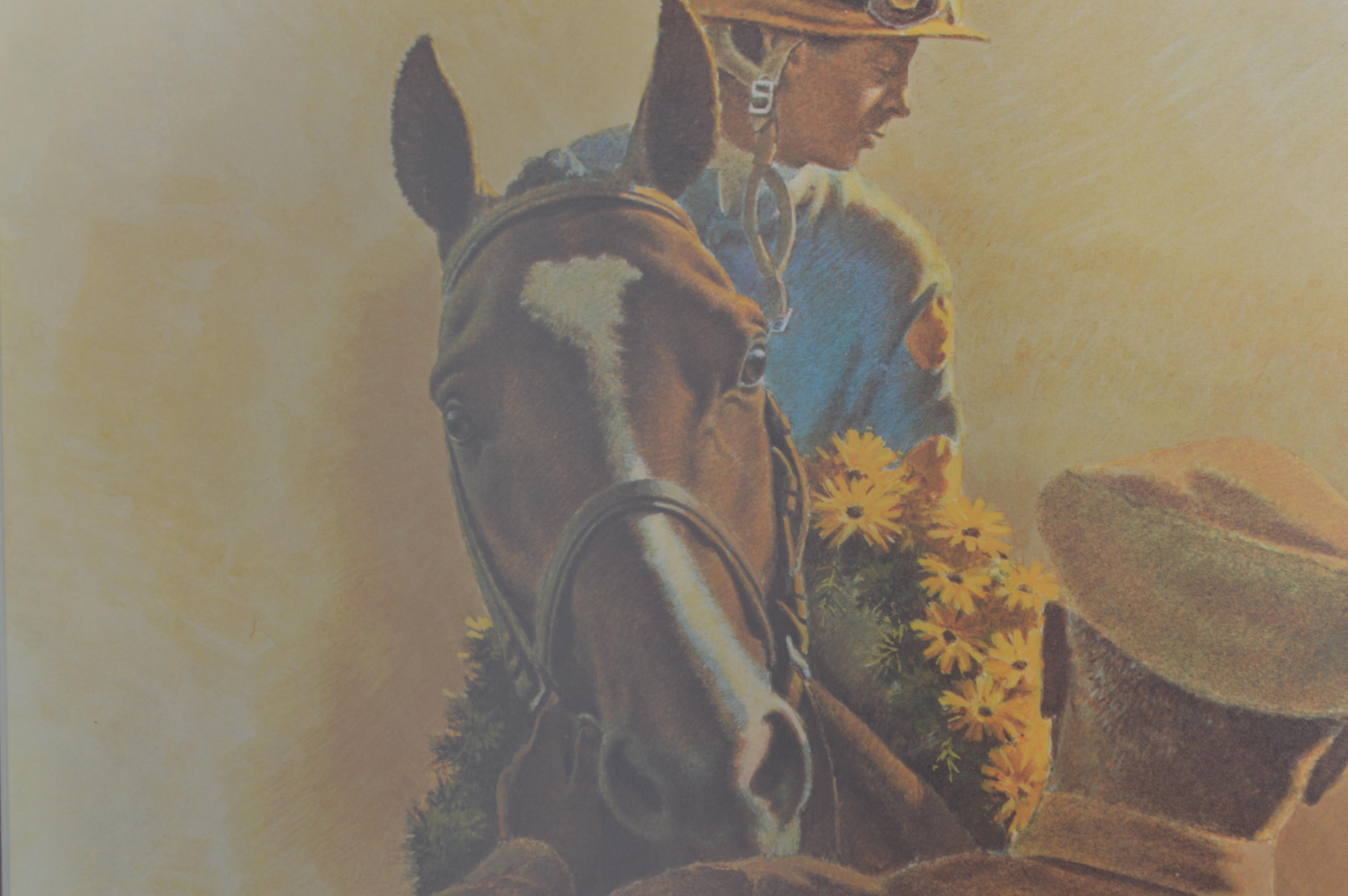 Fred Stone Framed Giclee "Northern Dancer" Artist's Print