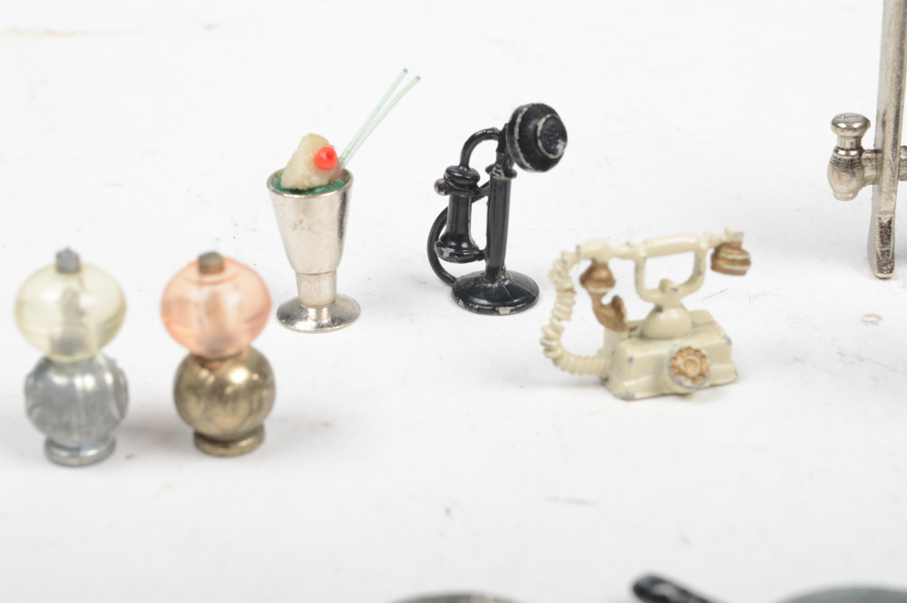 Vintage Doll House Accessories