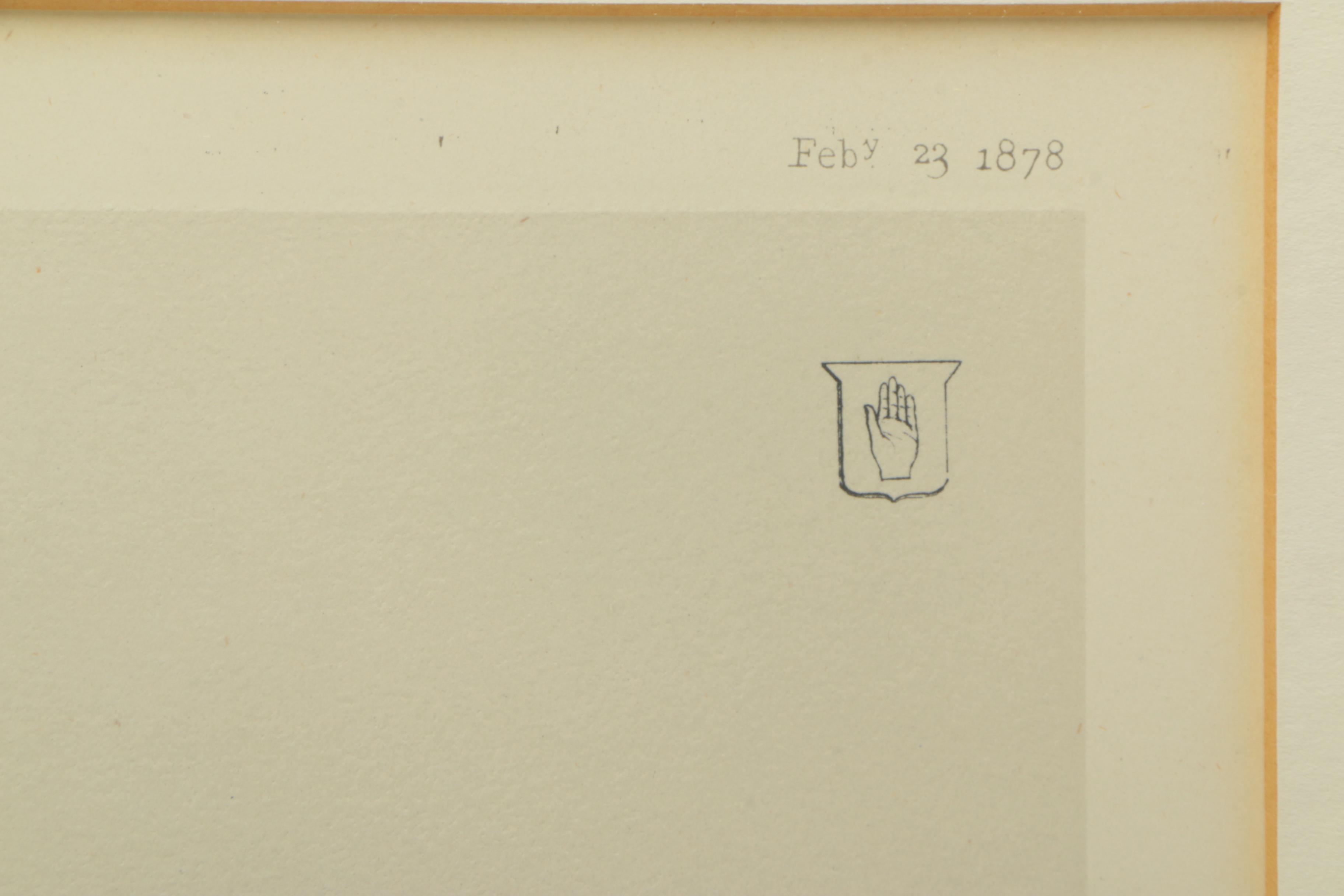 Antique Vanity Fair Spy Cartoon Lithograph on Paper "The Bank Holiday"