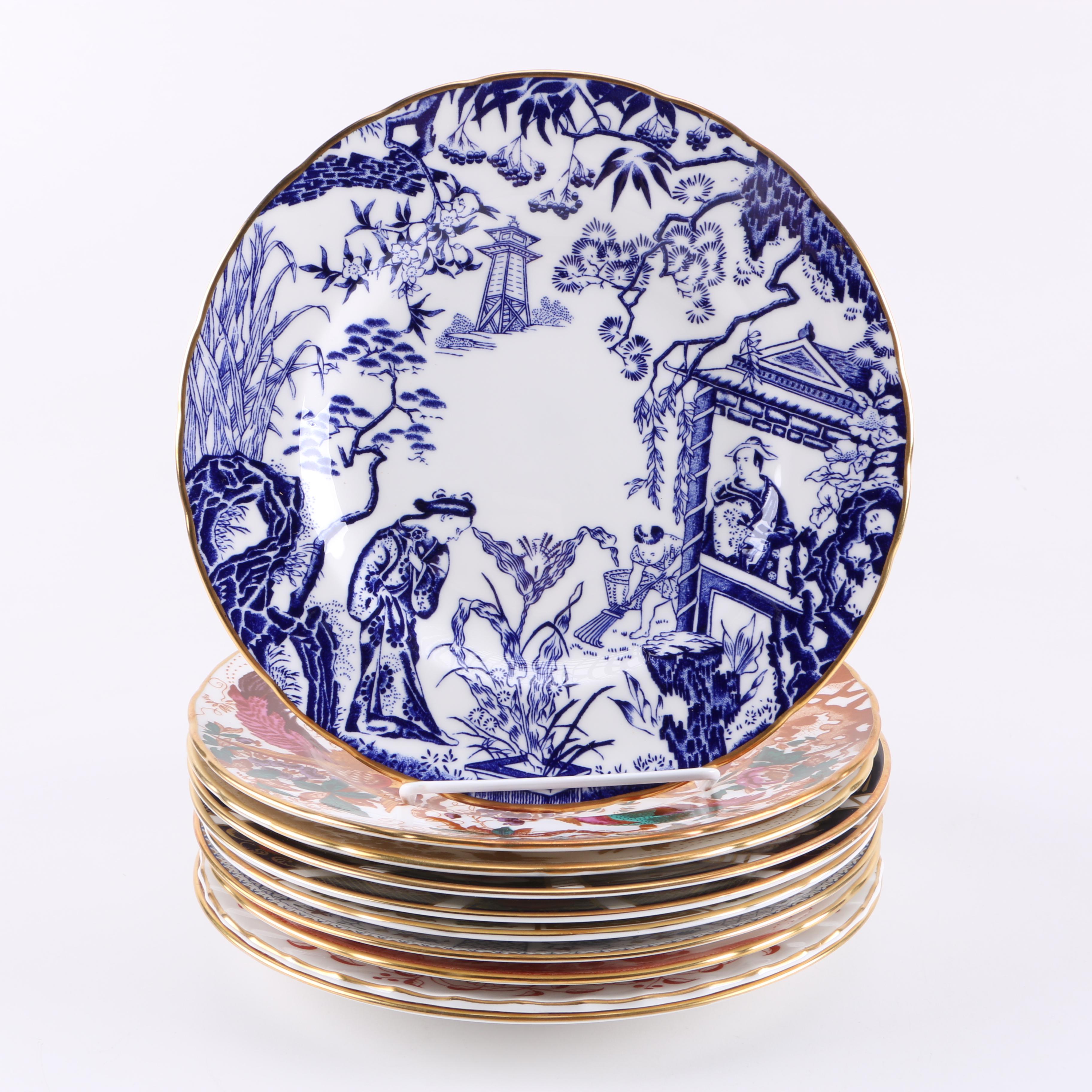 Royal Crown Derby Bone China Plates