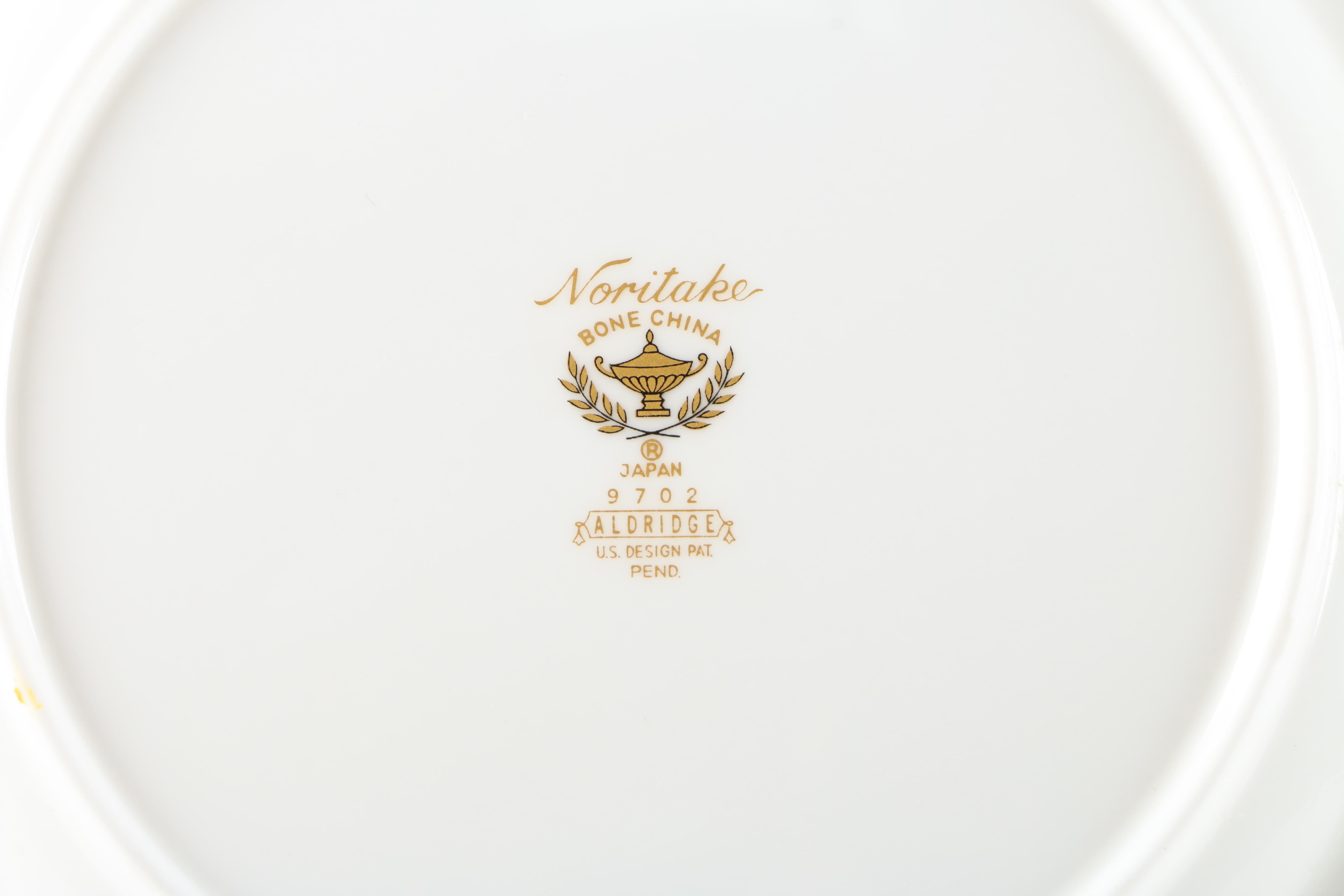 Noritake and Haviland Plates