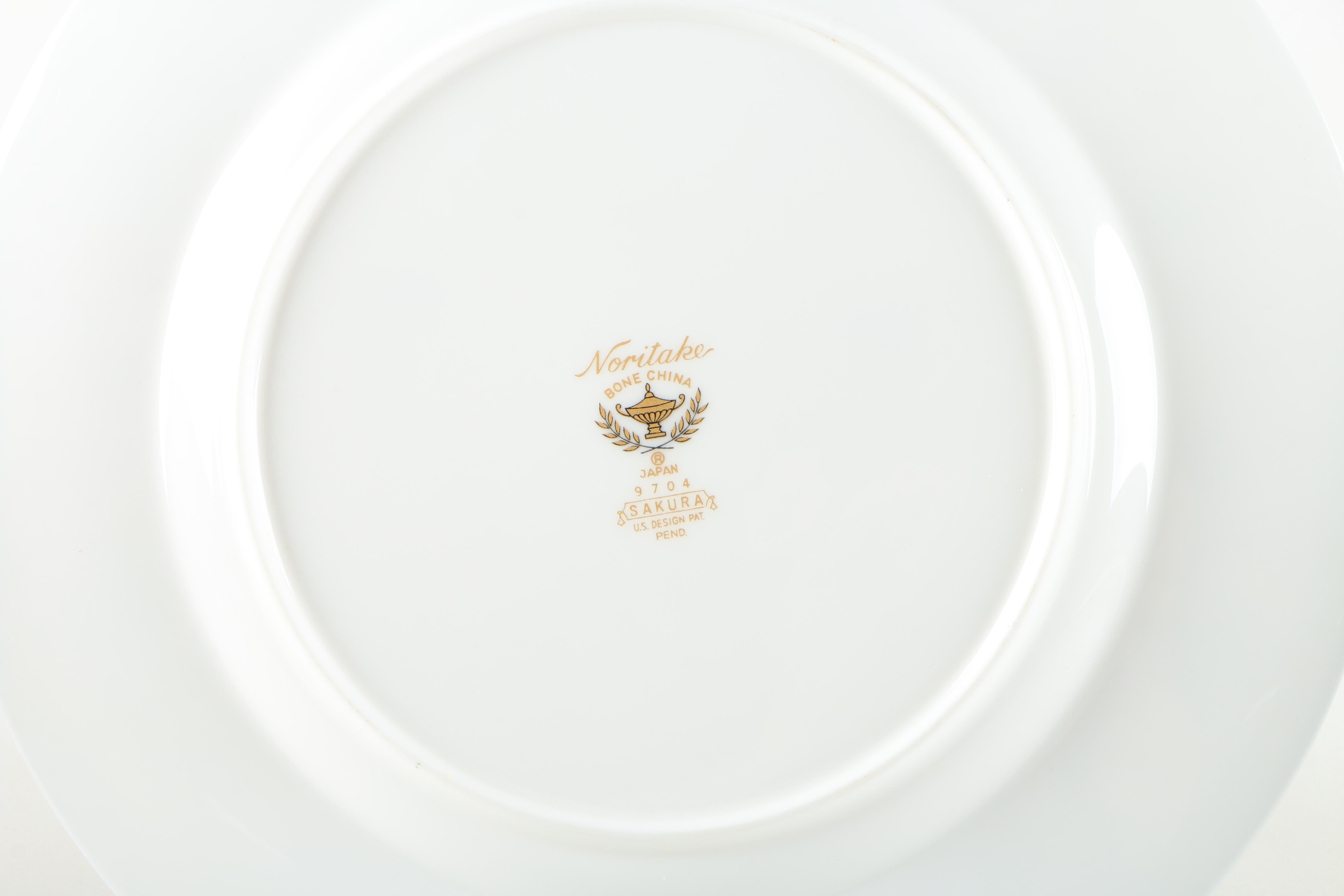 Noritake and Haviland Plates