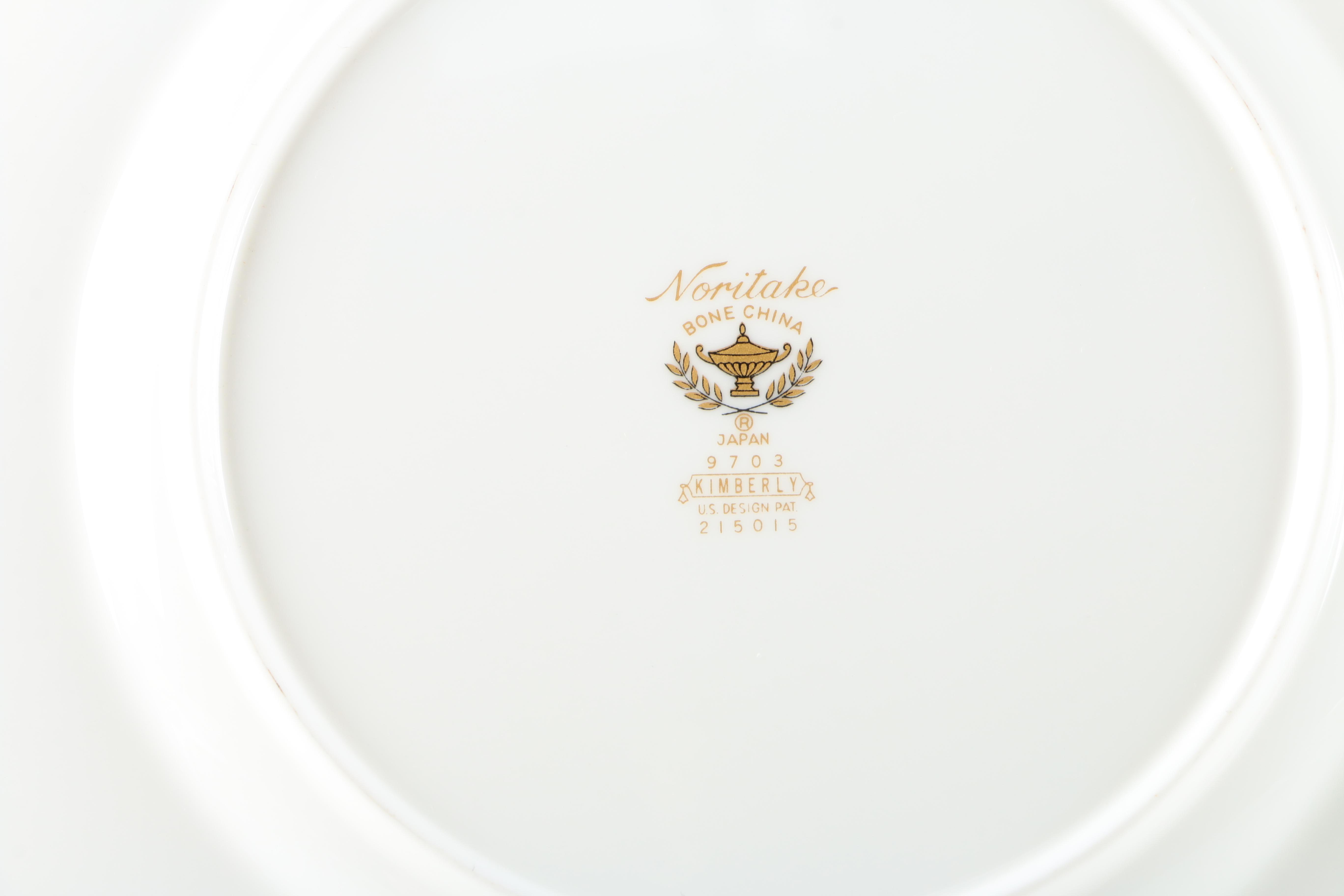 Noritake and Haviland Plates