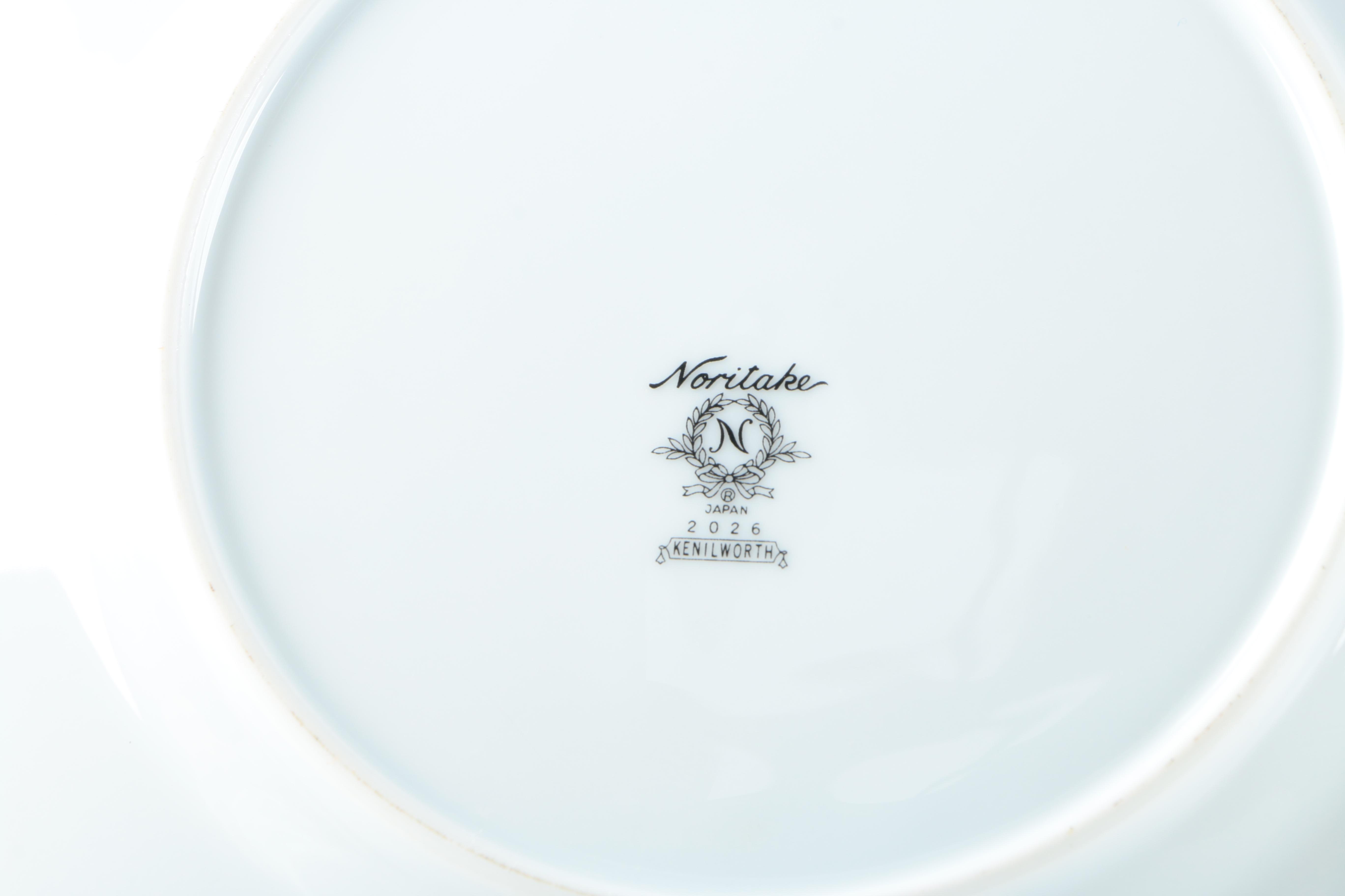 Noritake and Haviland Plates