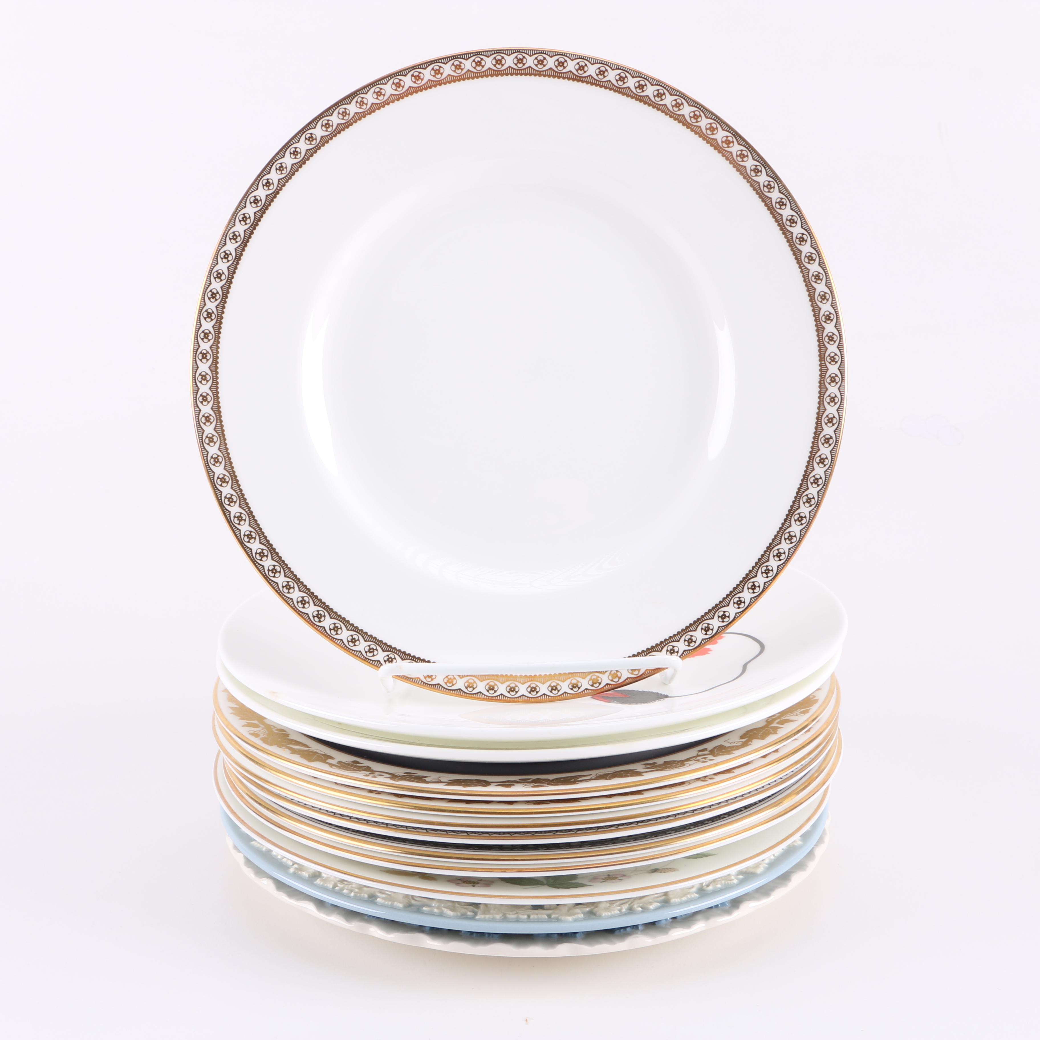 Assorted Wedgwood Ceramic Plates