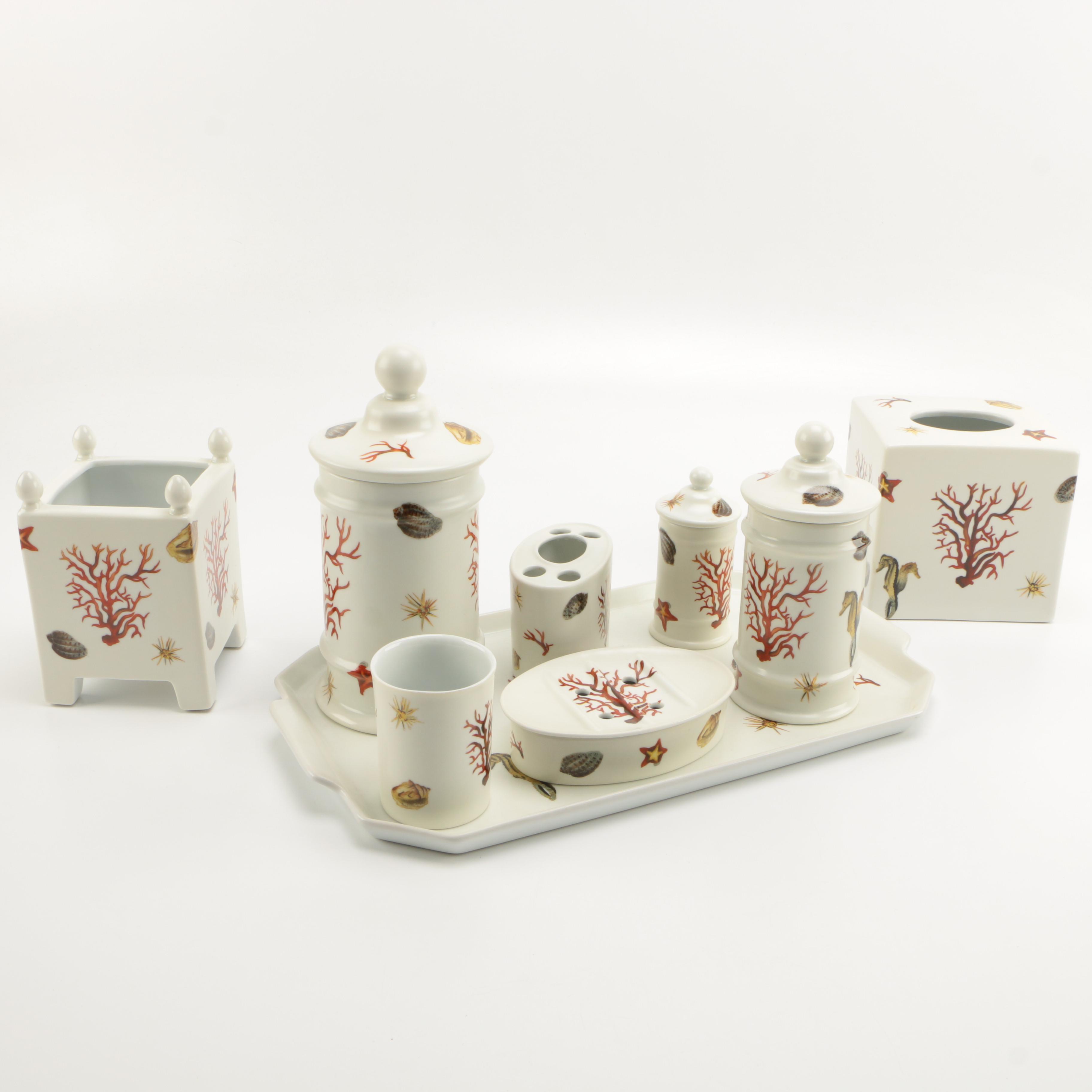 Jeanne Reed's Ocean Themed Bathroom Decor