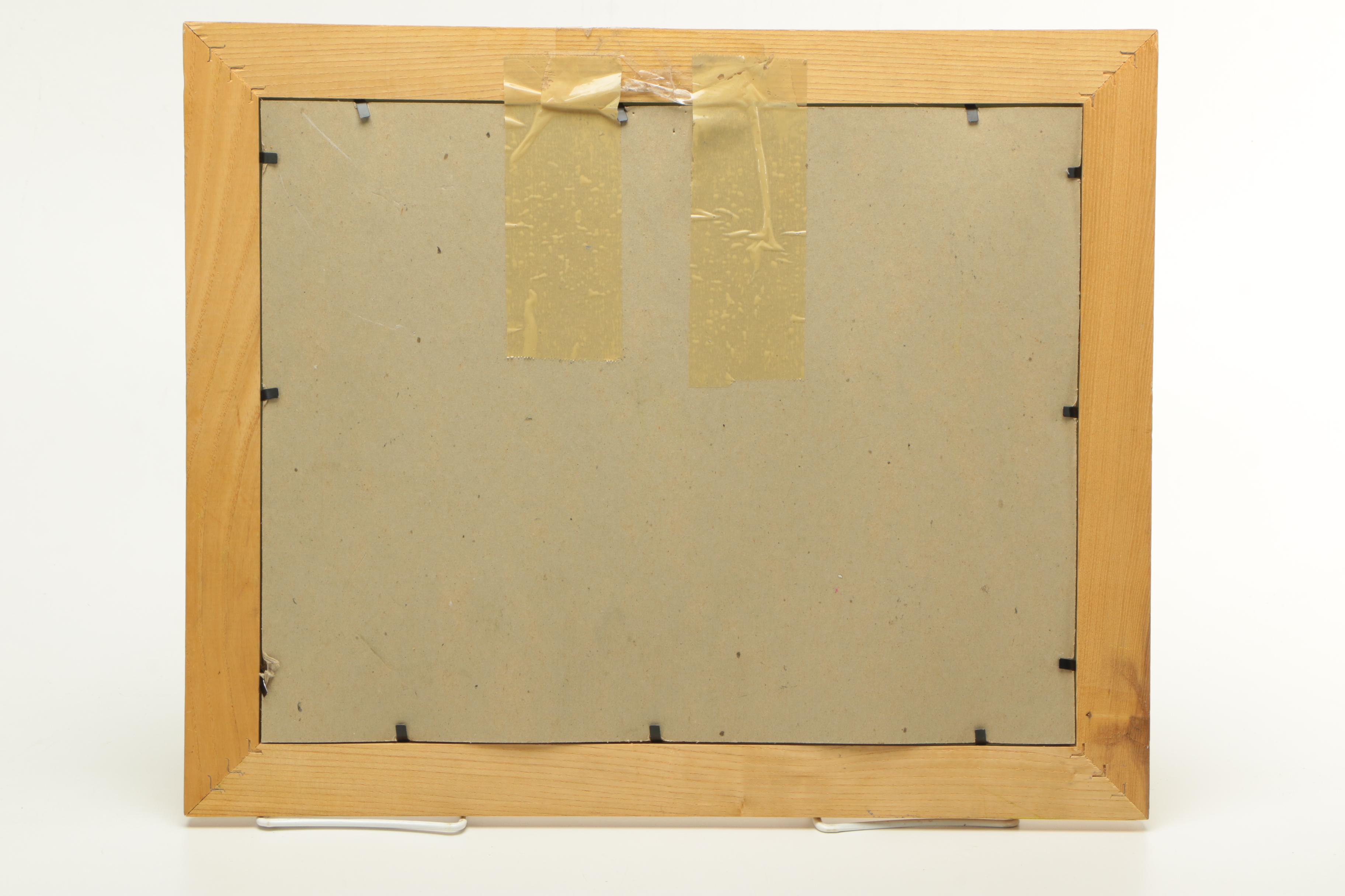 Carol Travers Lummus Limited Edition Etching "Please Arrange an Ovation"