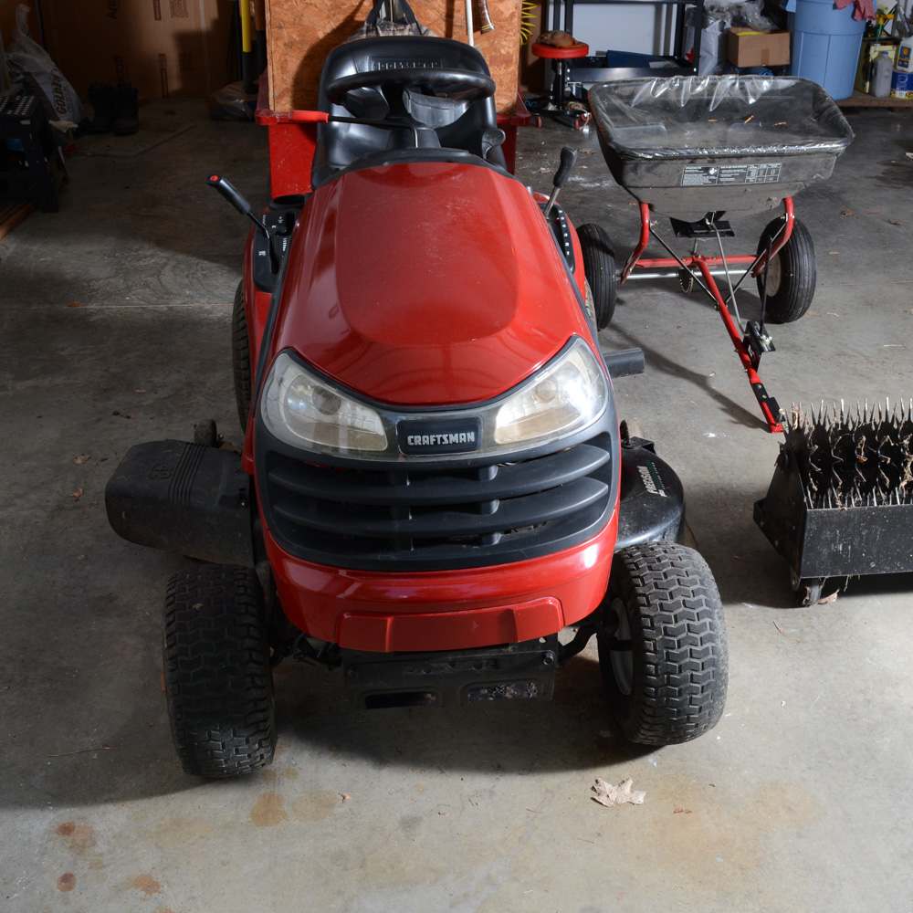 Craftsman YS4500 Tractor and Accessories