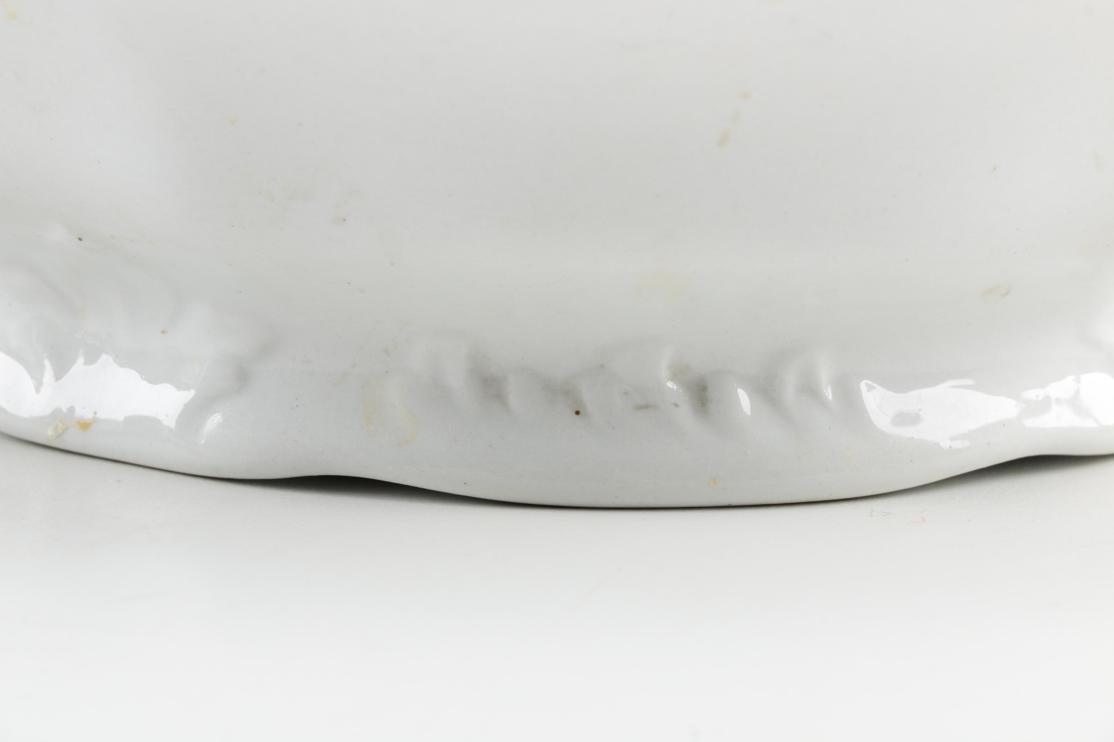 Johnson Bros. Antique Chamber Pot and Adams Ironstone Pitcher