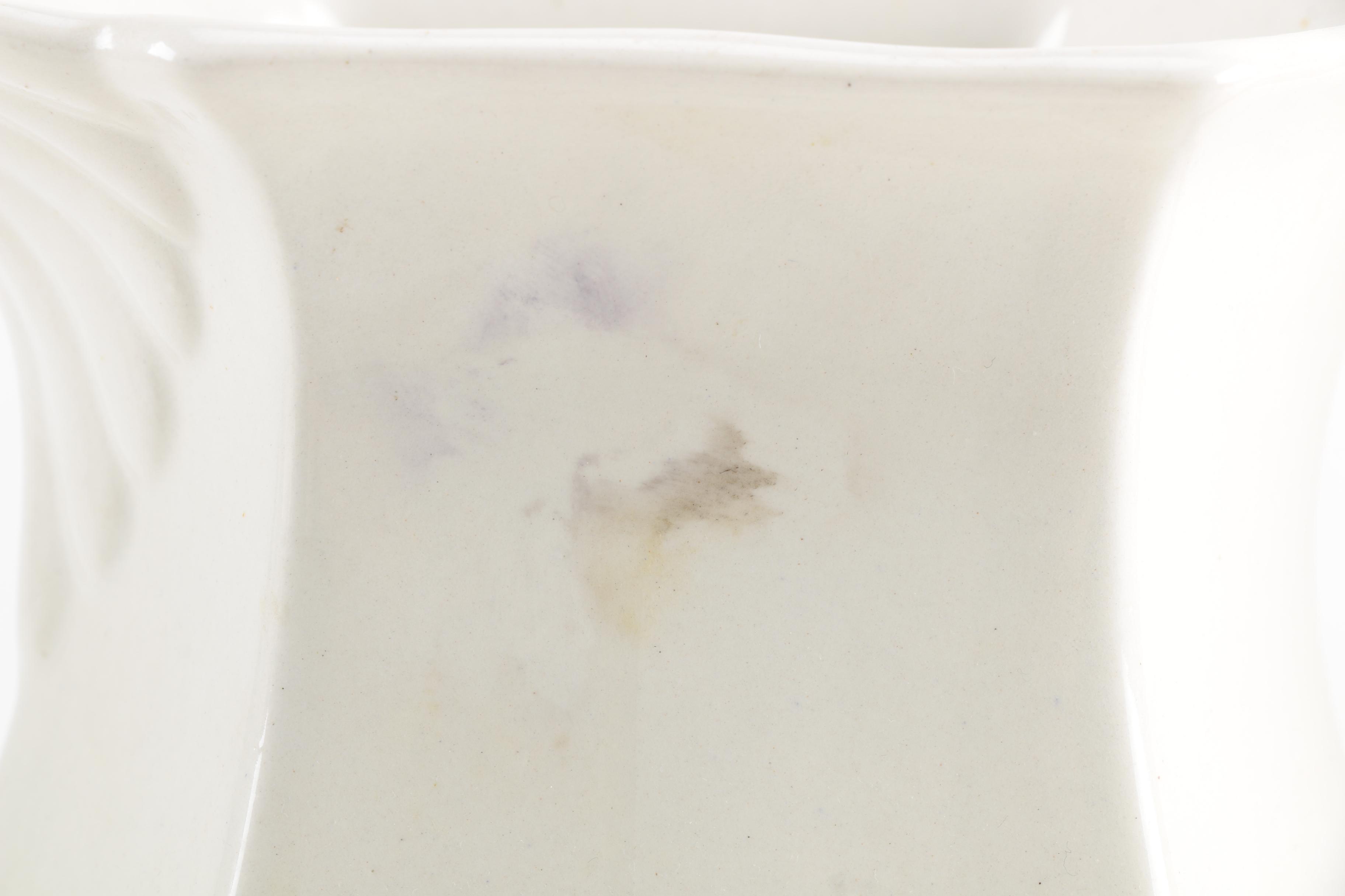 Johnson Bros. Antique Chamber Pot and Adams Ironstone Pitcher