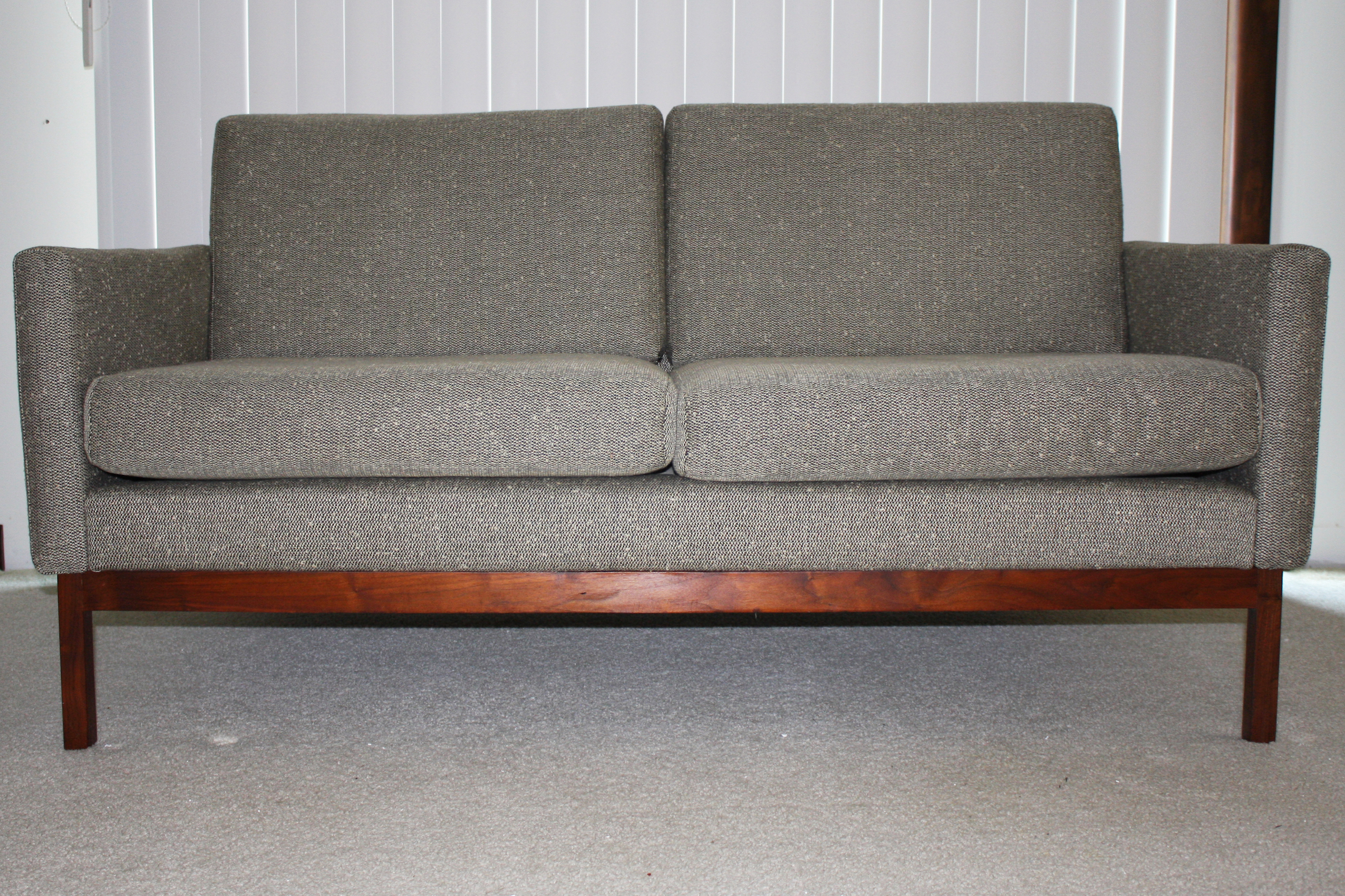 Mid Century Modern Style Love Seat