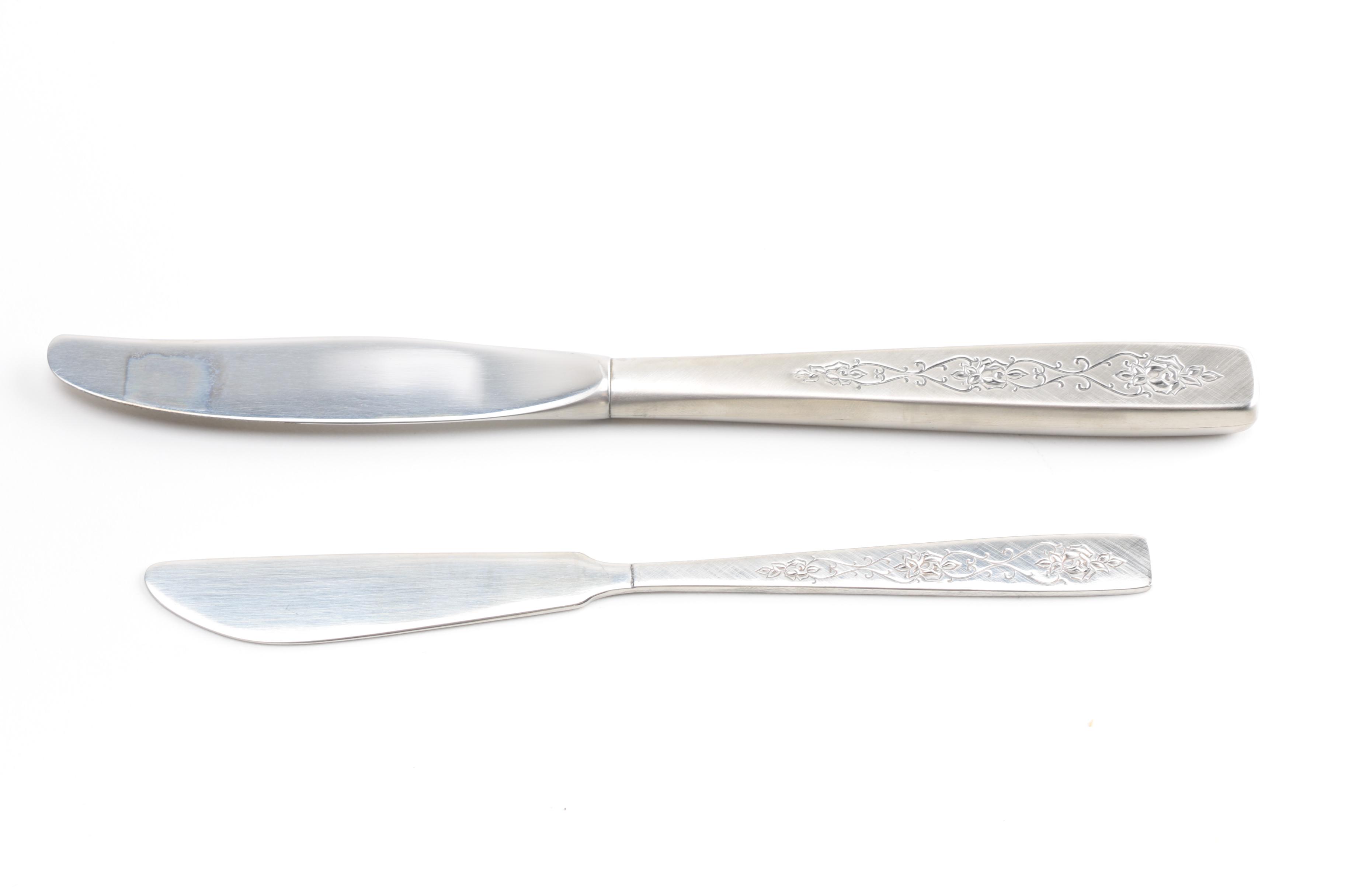 International "Decorator" Stainless Flatware
