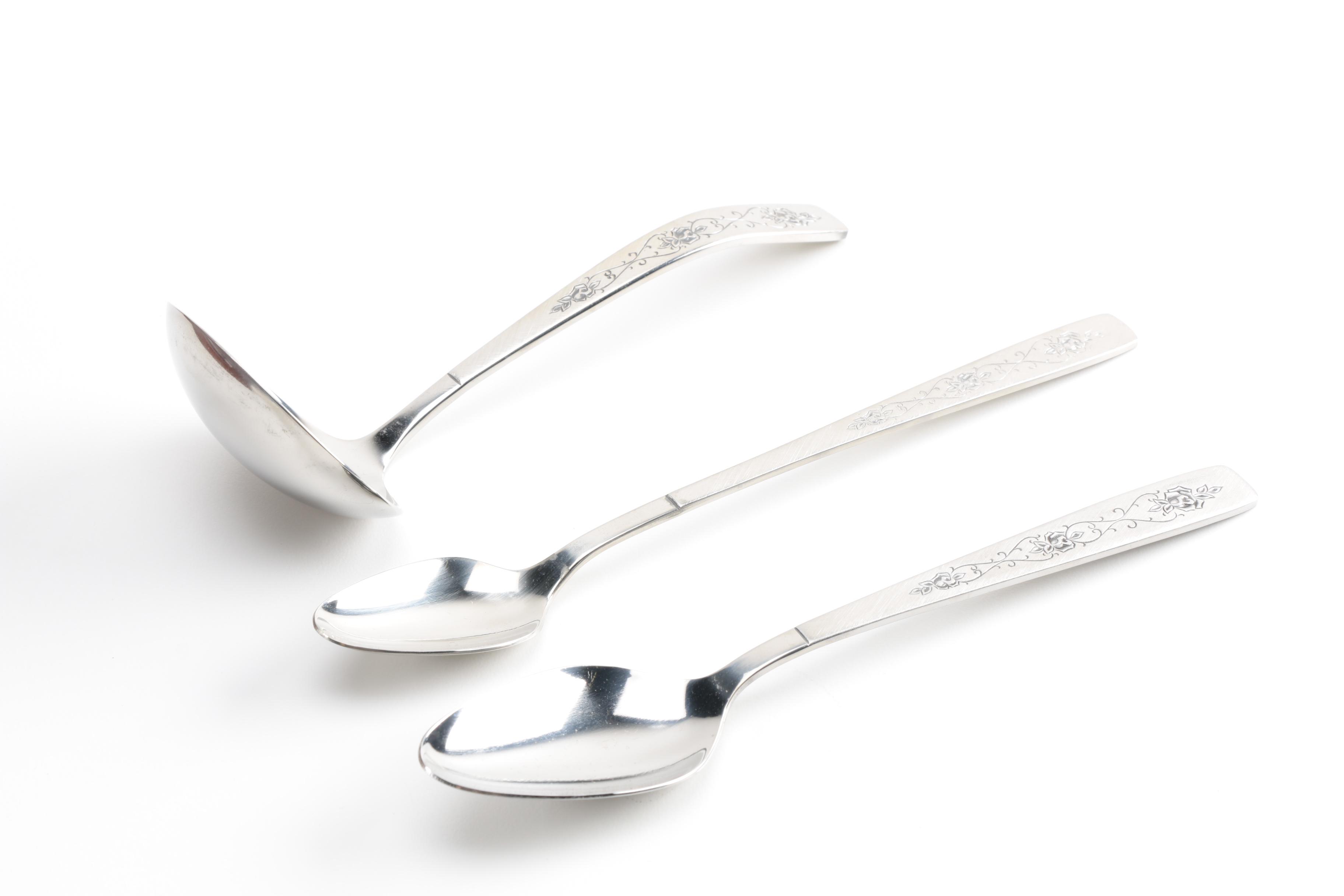 International "Decorator" Stainless Flatware