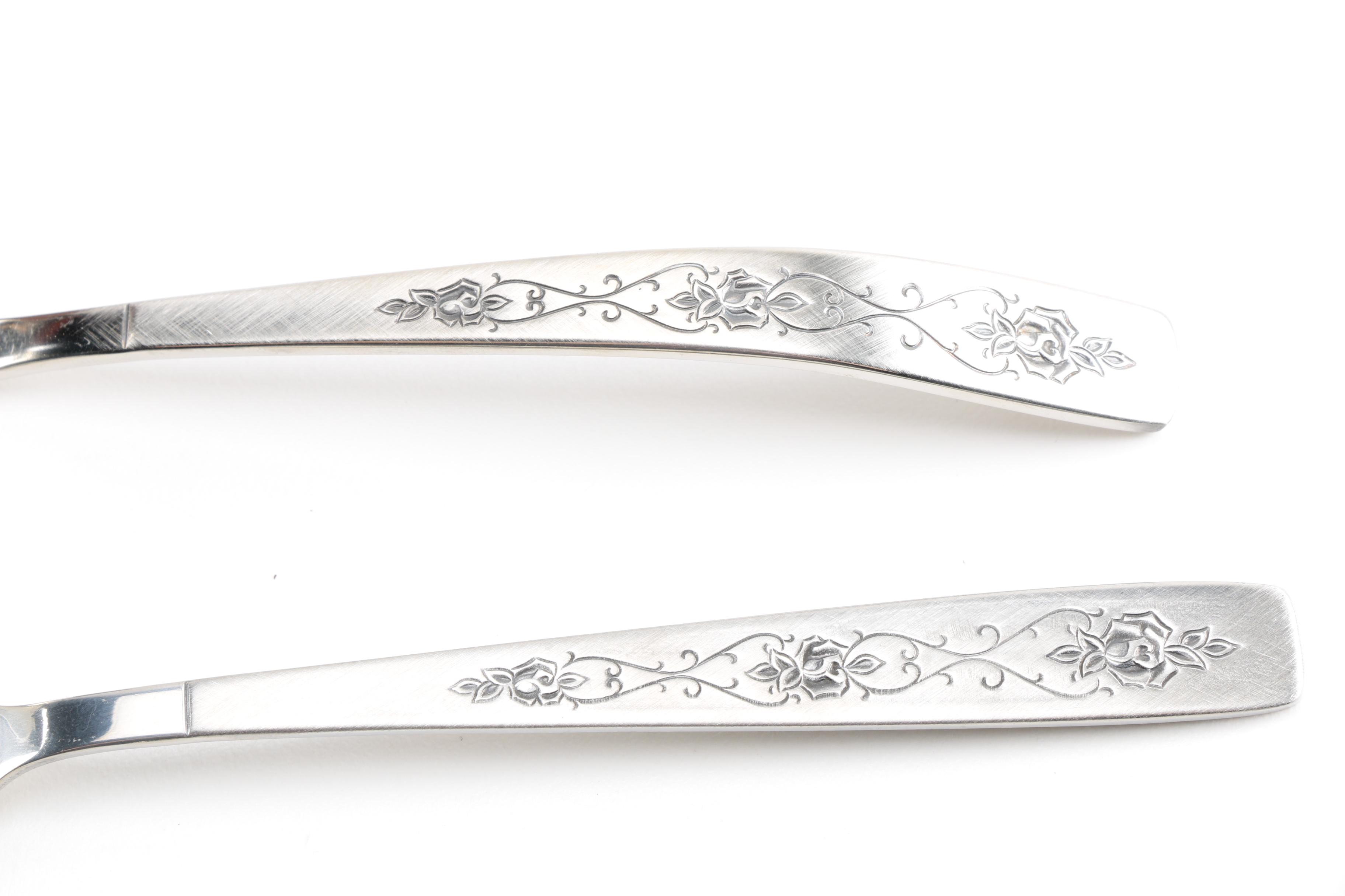 International "Decorator" Stainless Flatware
