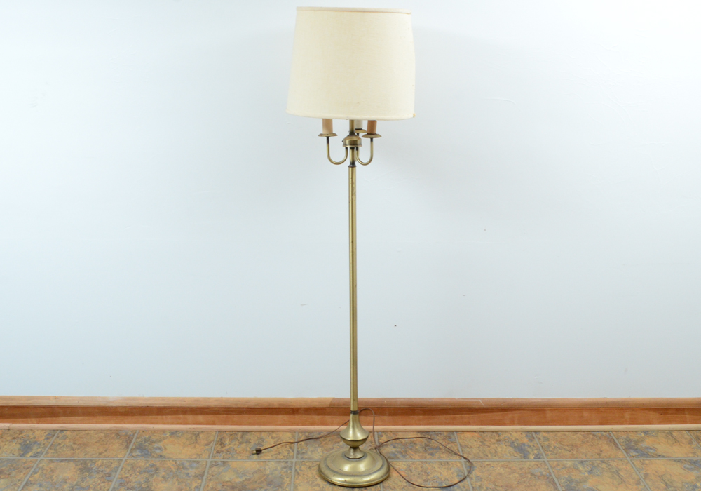 Brass Floor Lamp