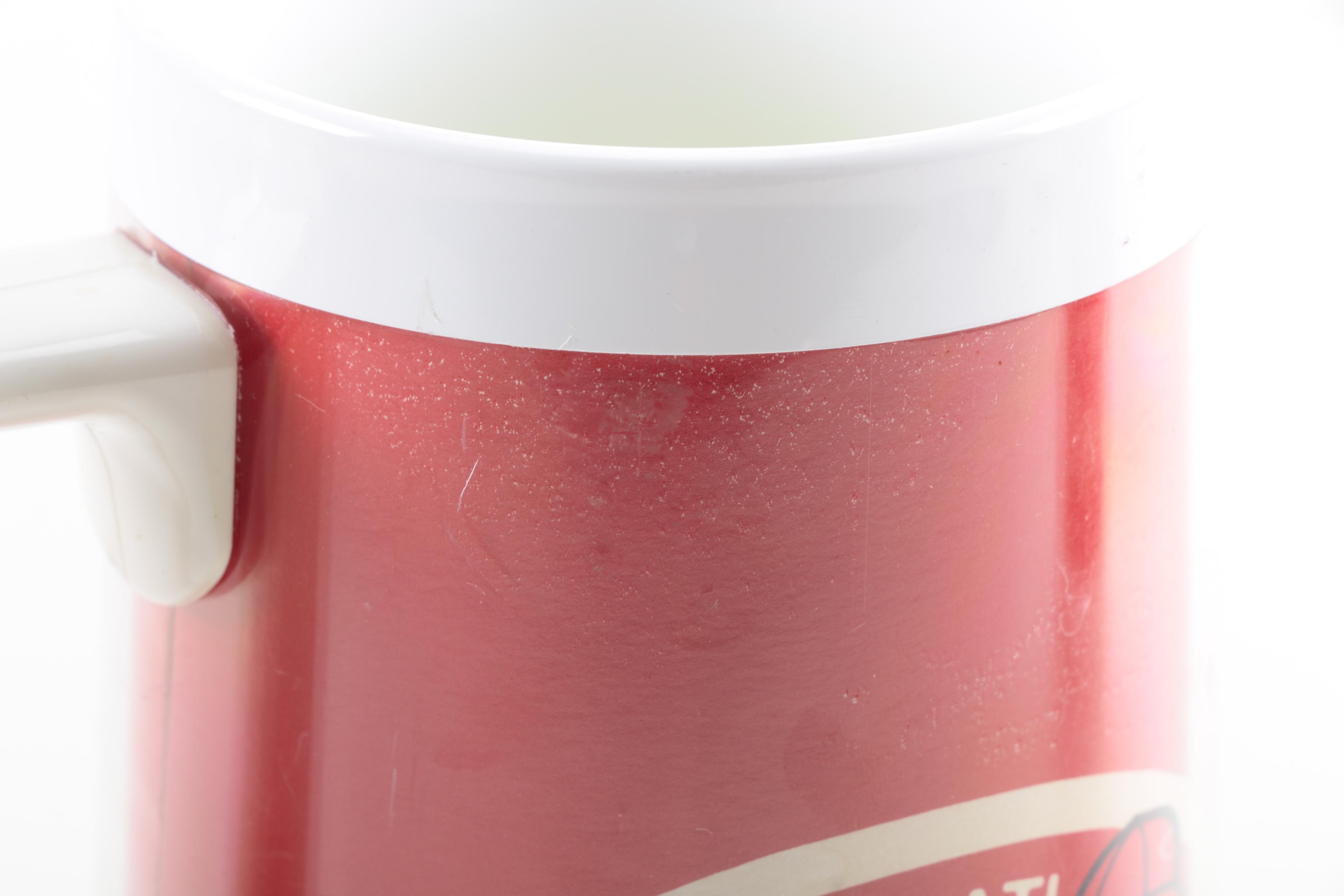 Plastic ThermoServ Cincinnati Reds Champions Mugs