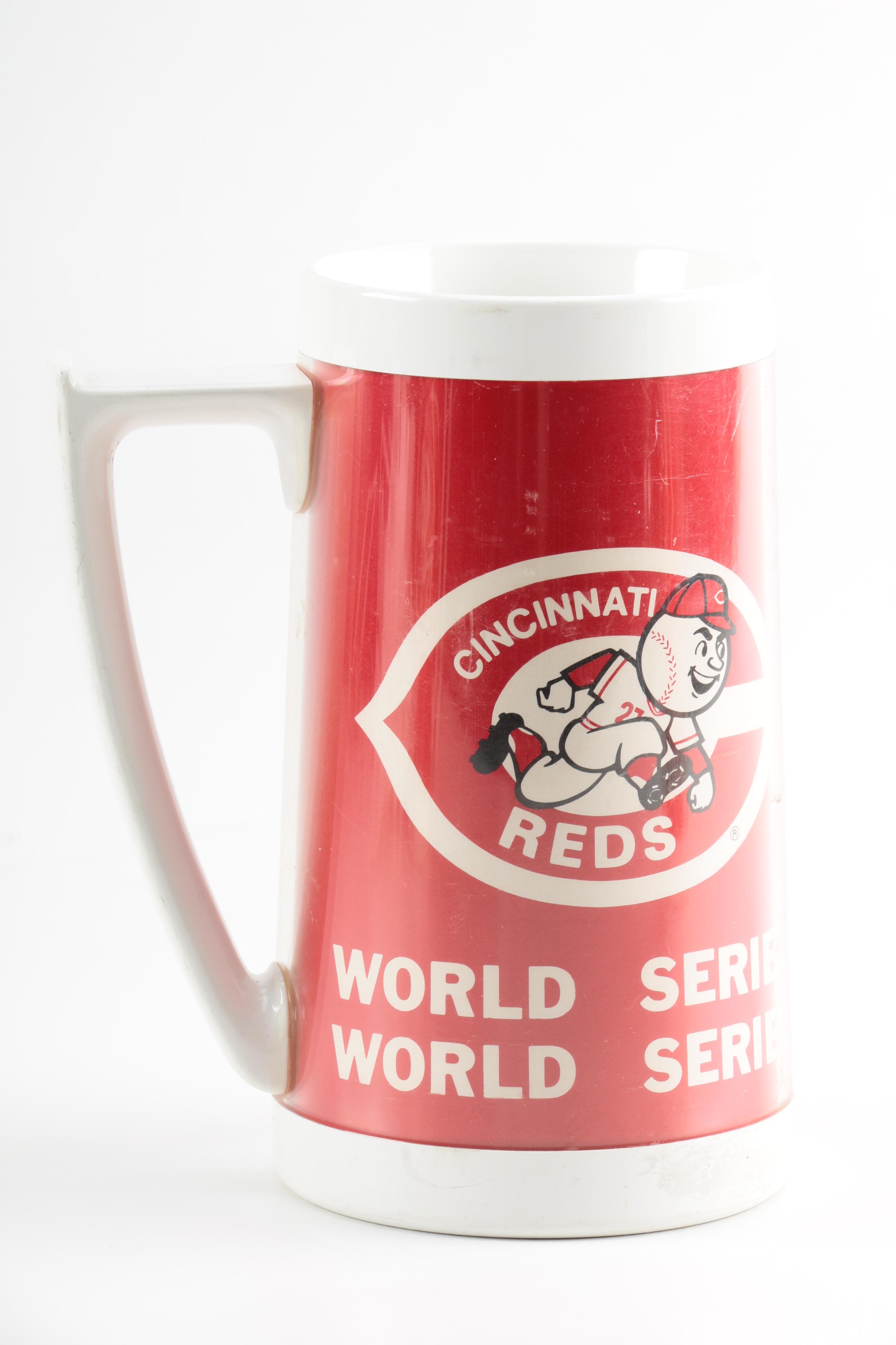 Plastic ThermoServ Cincinnati Reds Champions Mugs