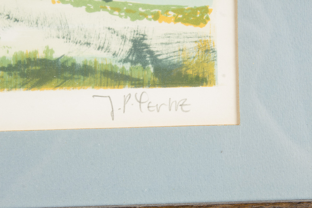 Jean-Pierre Tertre Limited Edition Lithograph on Paper