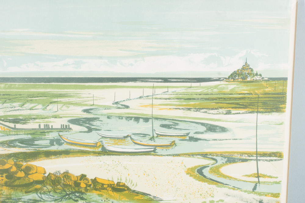 Jean-Pierre Tertre Limited Edition Lithograph on Paper