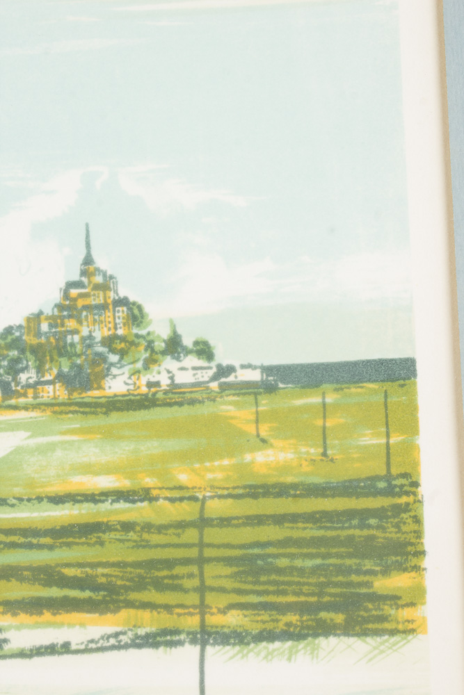 Jean-Pierre Tertre Limited Edition Lithograph on Paper