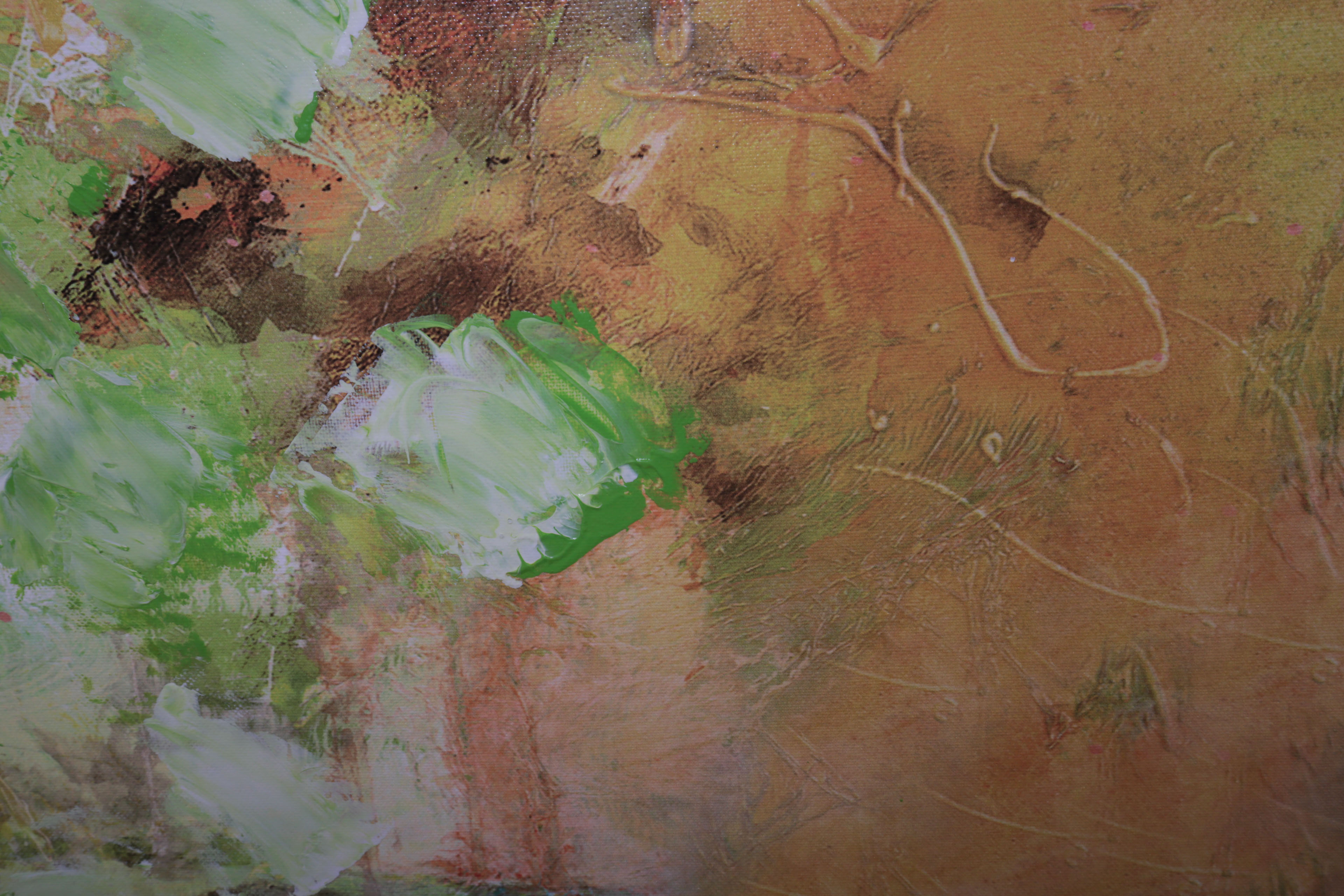 Victor Klauss Original Painting on Canvas "Vases"