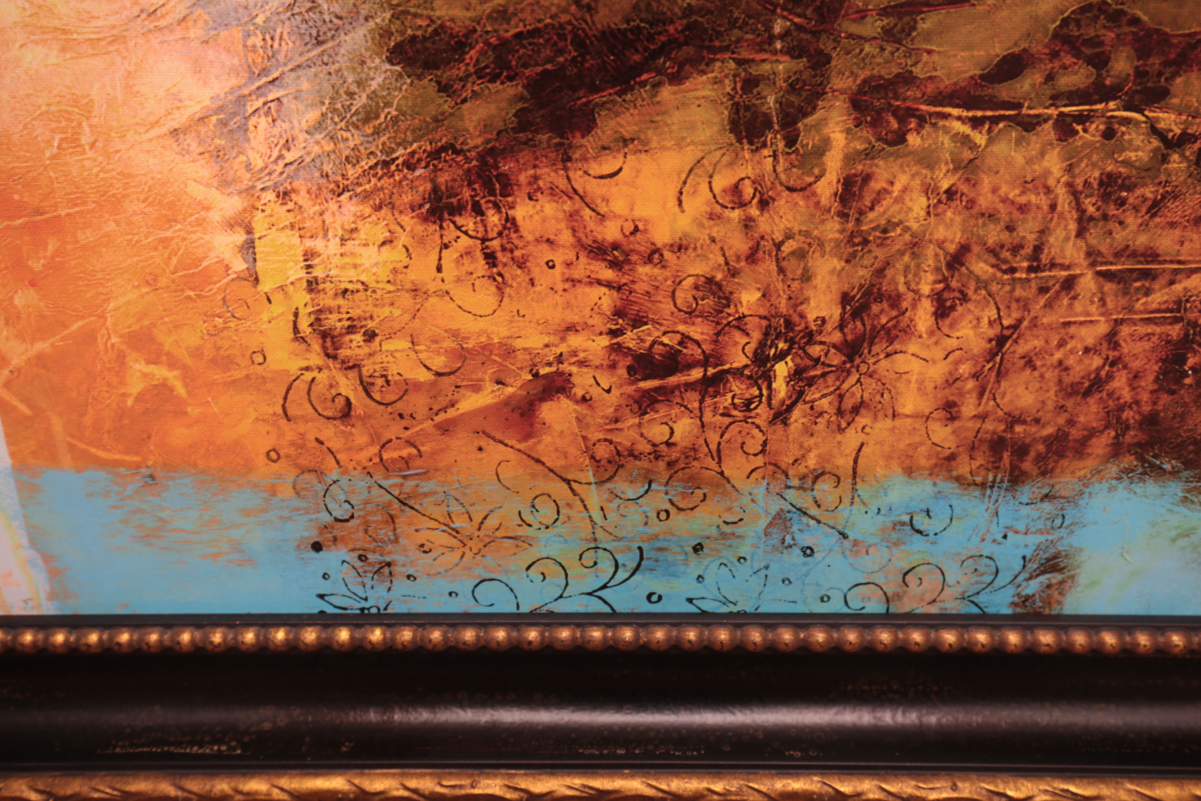 Victor Klauss Original Painting on Canvas "Vases"