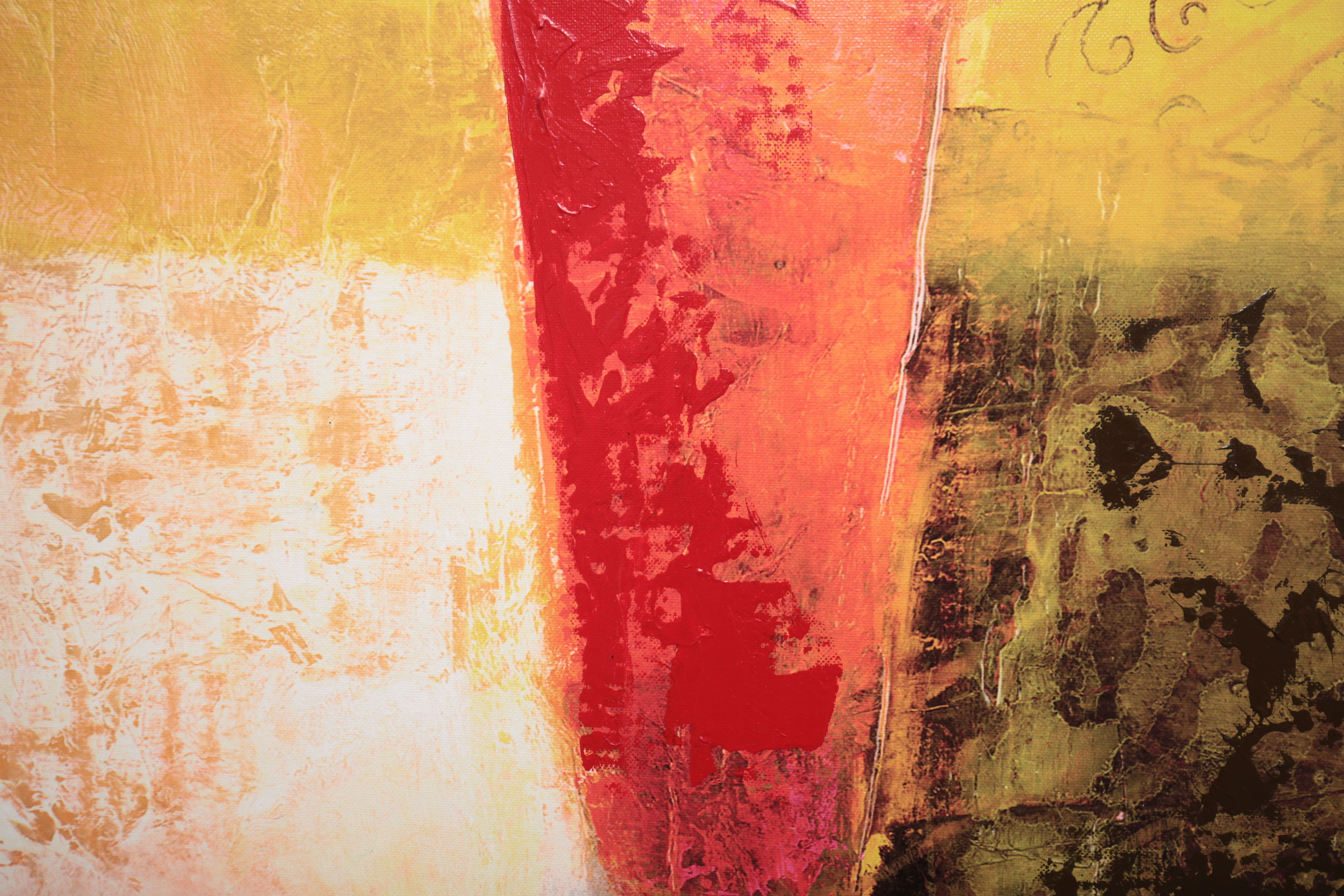 Victor Klauss Original Painting on Canvas "Vases"