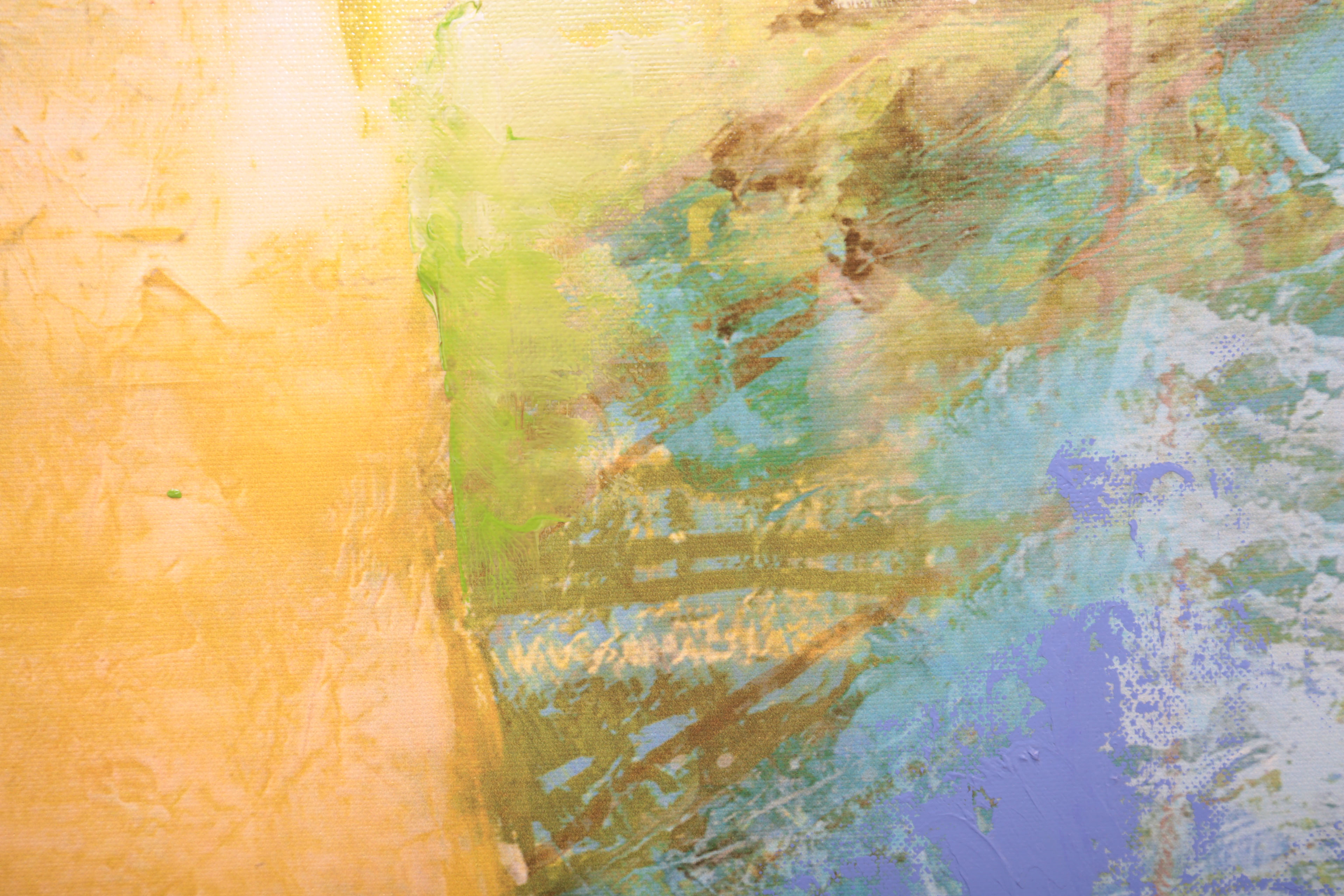 Victor Klauss Original Painting on Canvas "Vases"