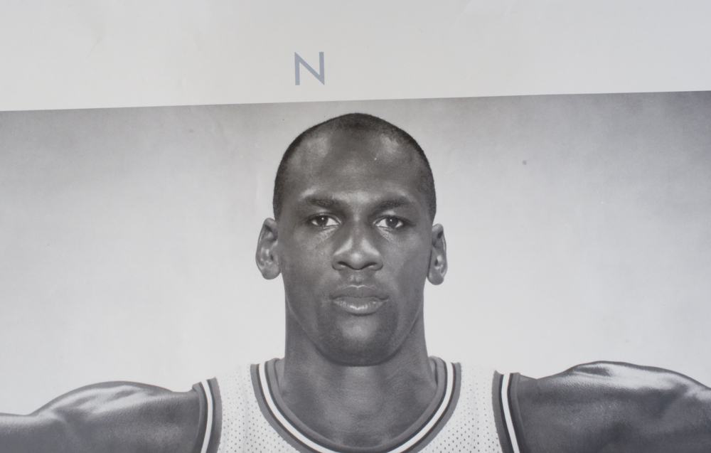 Vintage 1990s Poster Michael Jordan for Nike "Wings"