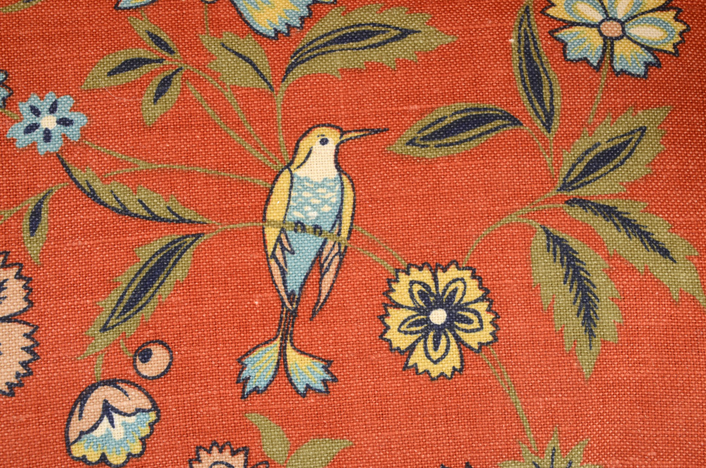 Hickory Chair Company Upholstered Wing Back Armchair