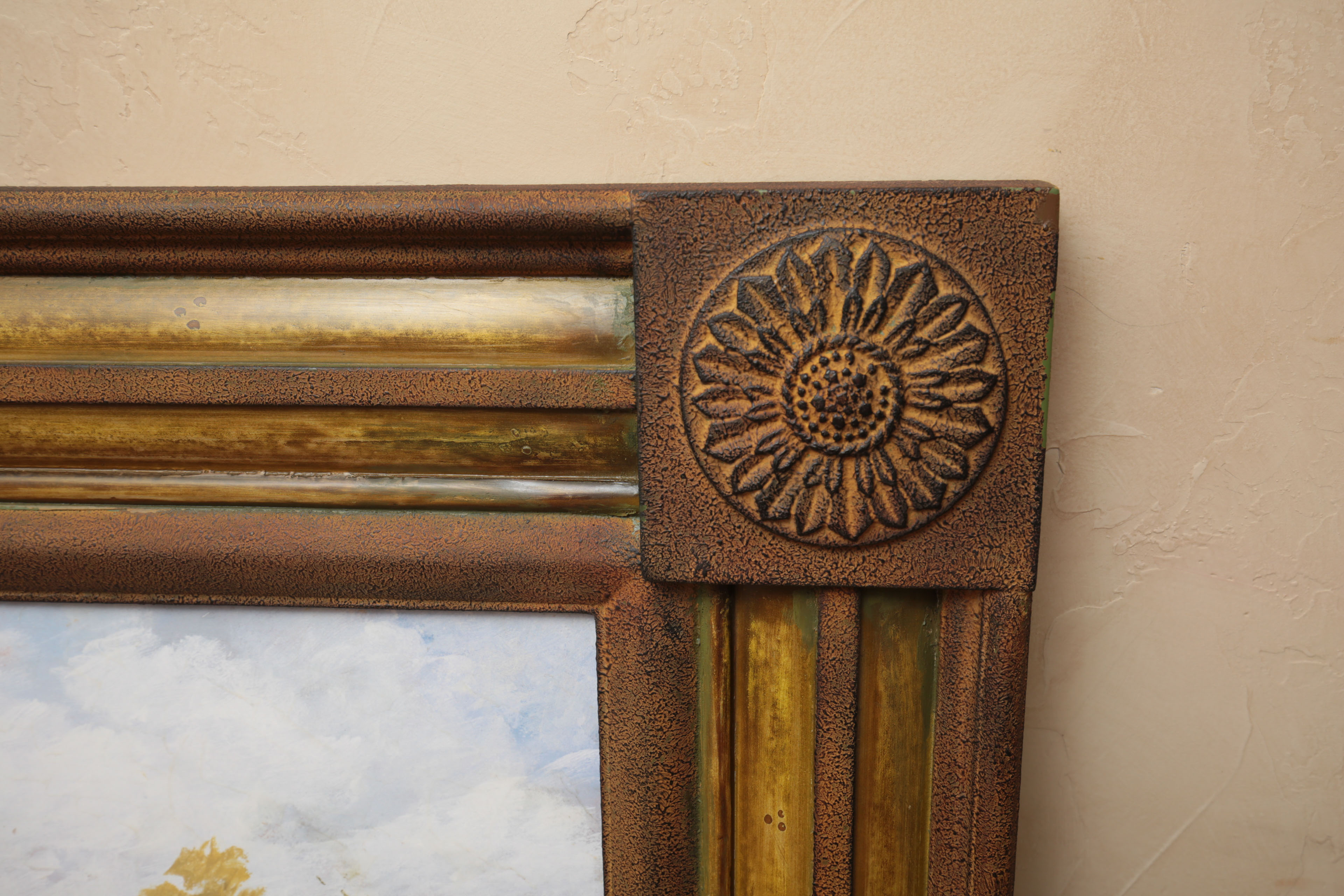 M. Baynes Original Framed Landscape Oil Painting