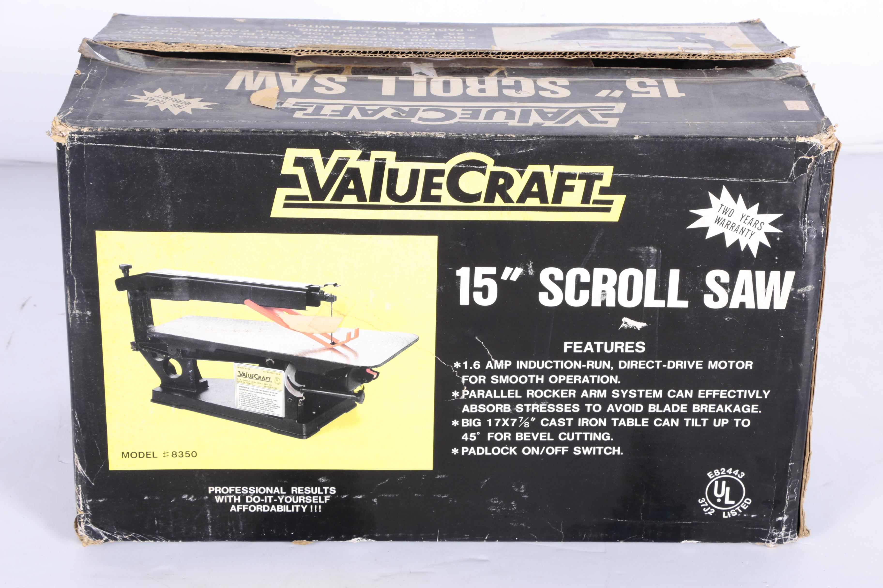 ValueCraft 15" Scroll Saw with Original Box