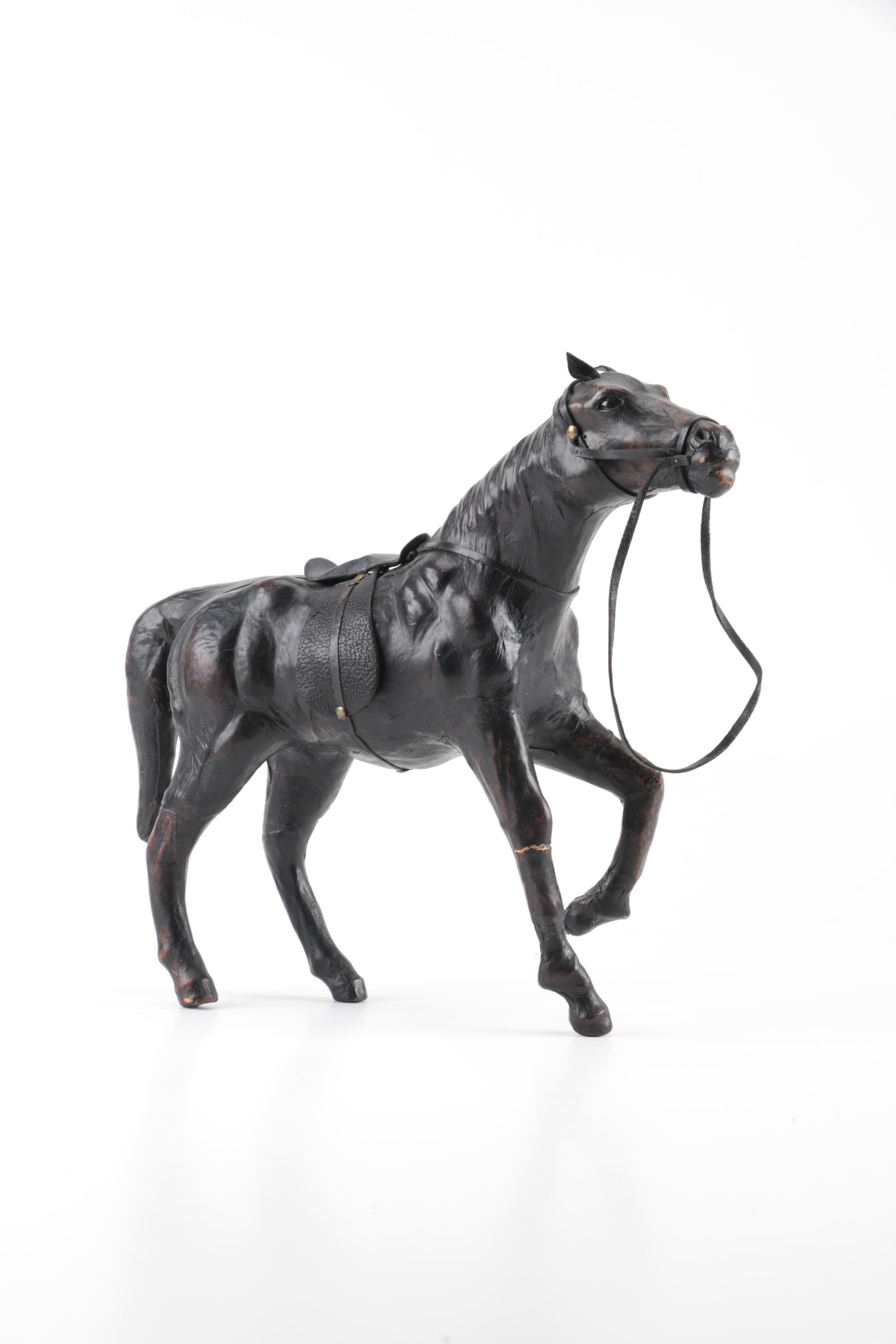 Black Horse Figurine