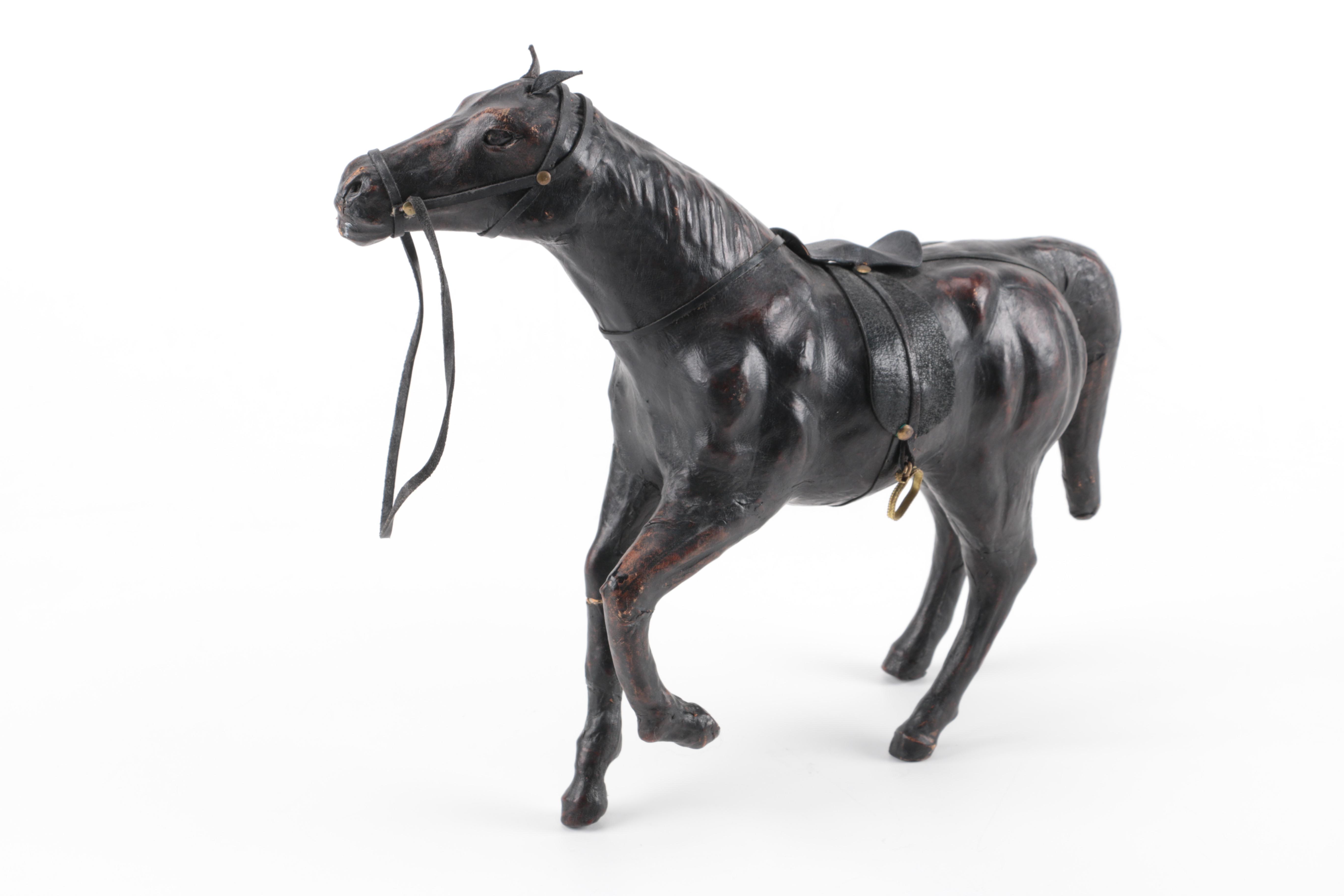 Black Horse Figurine