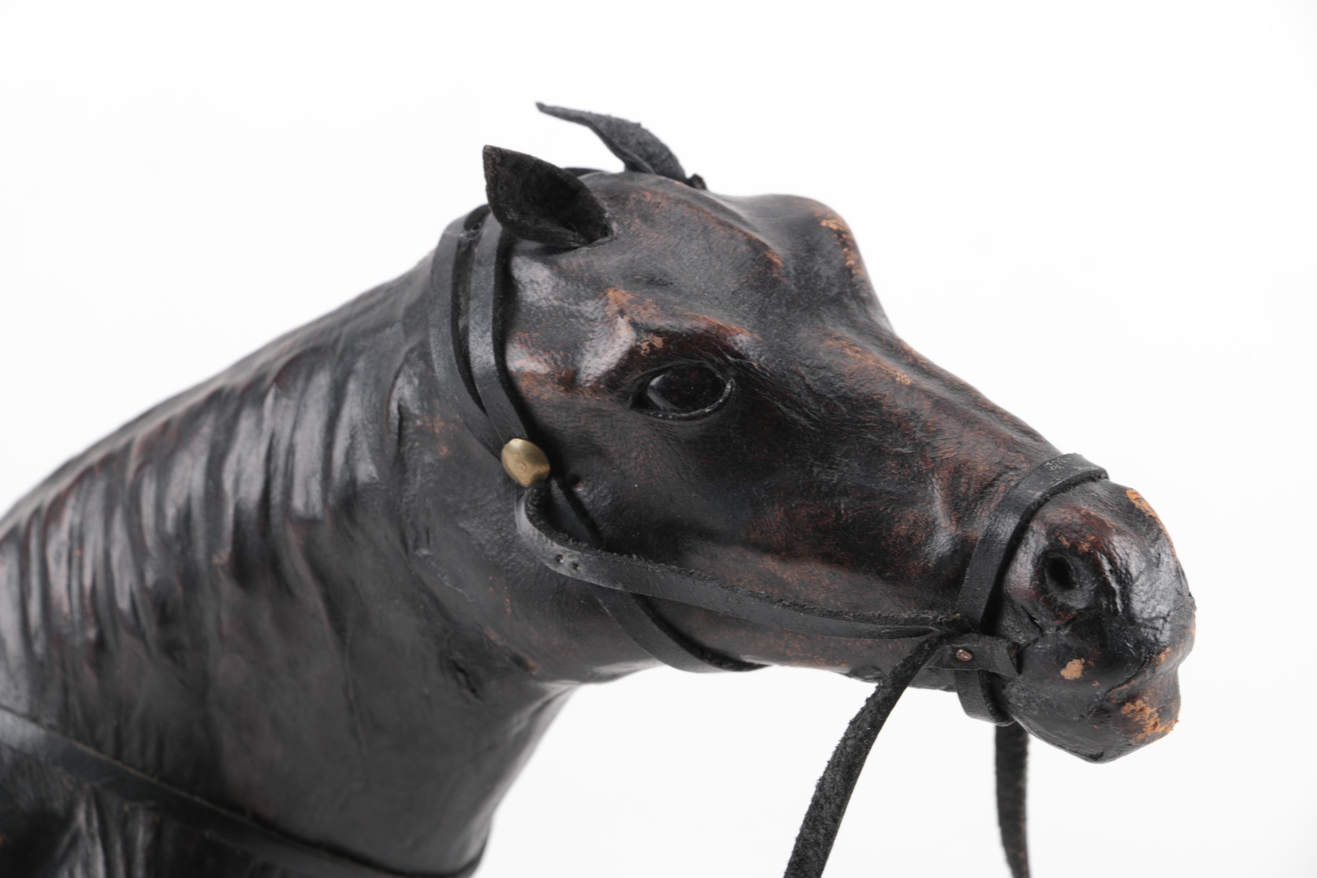 Black Horse Figurine