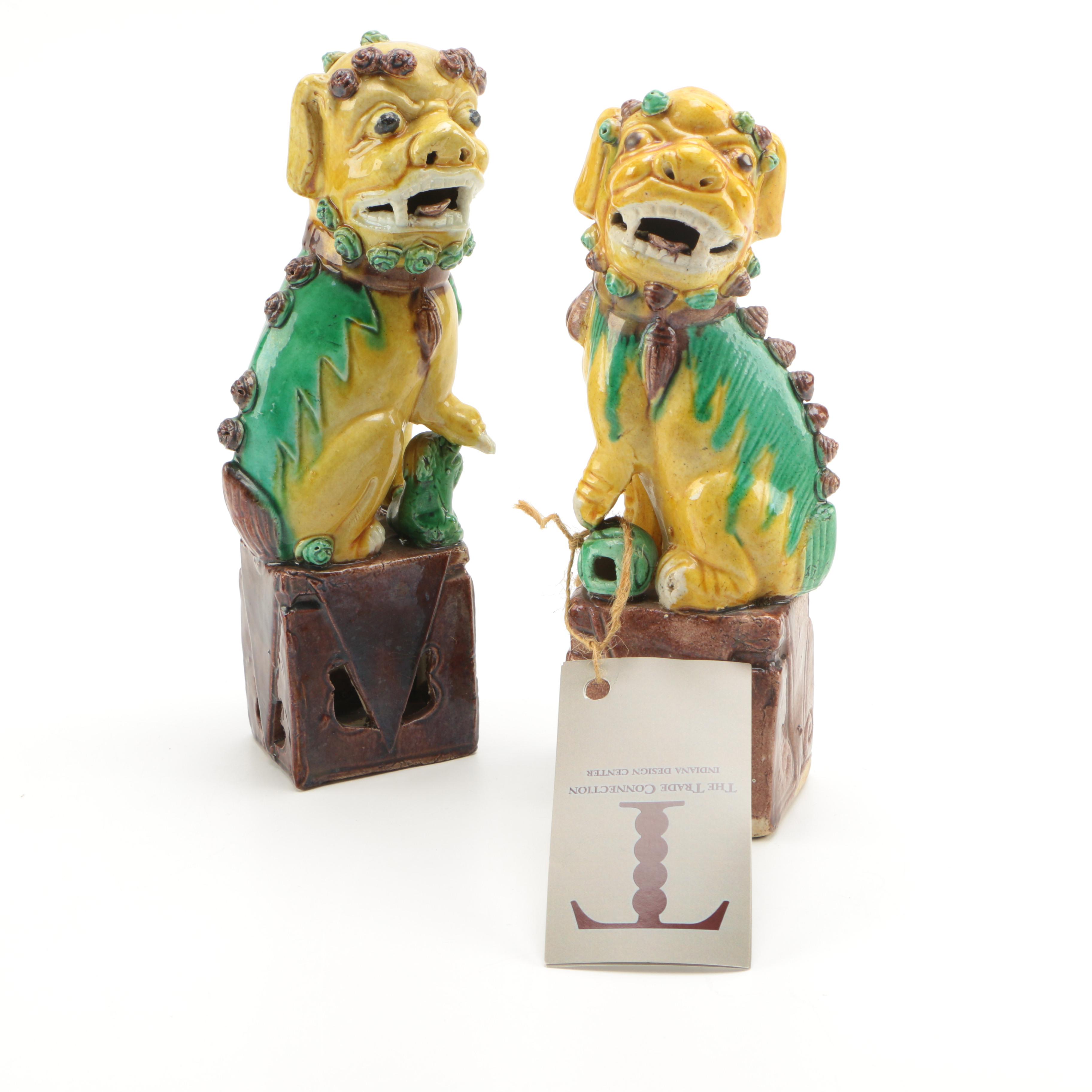 Chinese Guardian Lion Figurines